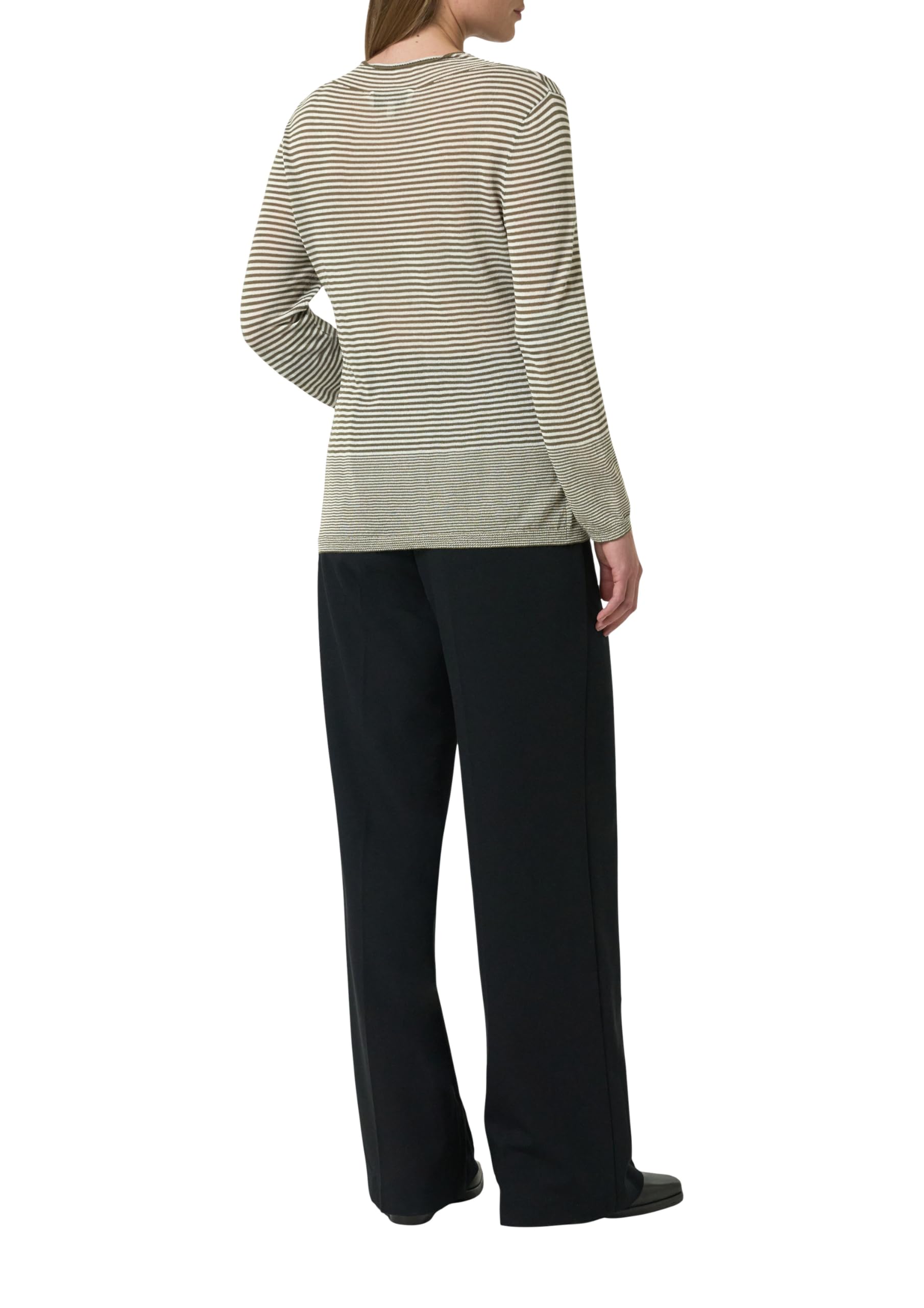 comma-strickpullover-damen-olivgr-n-gr-36-stehkragen image 2