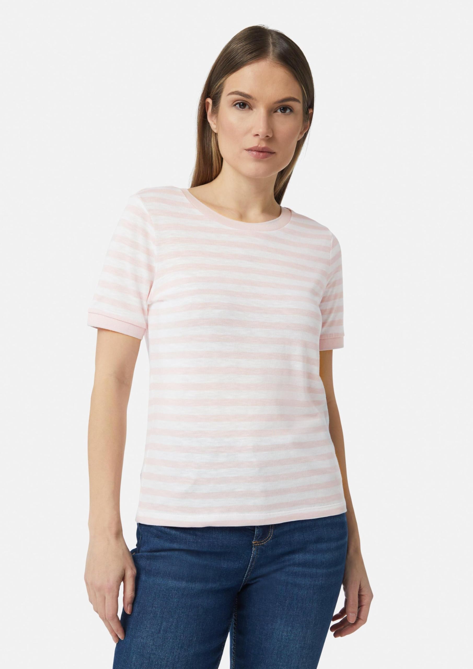 comma-ringelshirt-strickjersey-t-shirt-gr-42-rosa image 7
