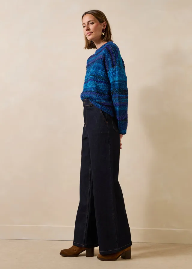 la-f-e-marabout-e-gustol-jeans-dark-brut-high-waist image 1