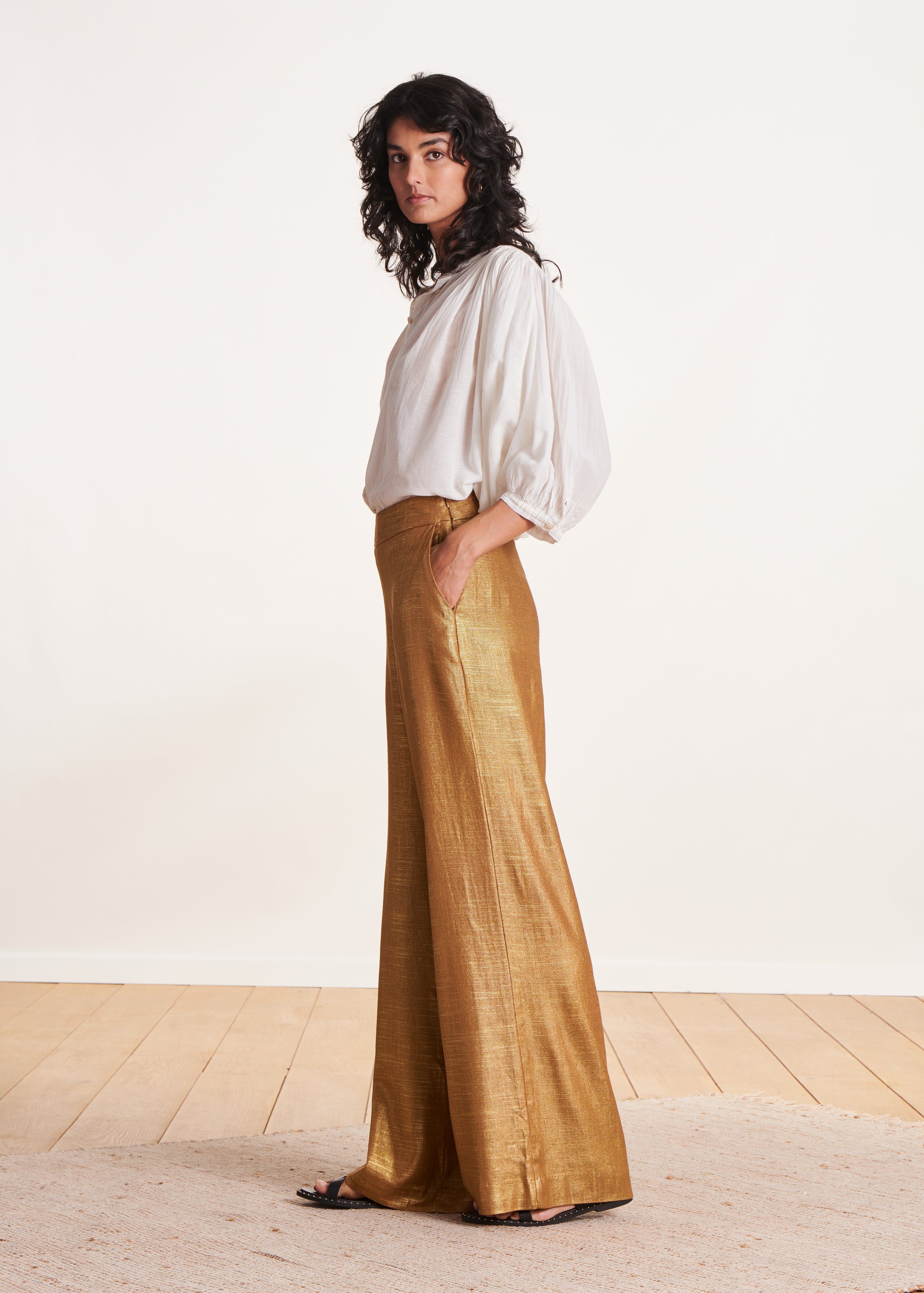 la-f-e-marabout-e-derick-hose-bronze-gr-38-leinen image 1
