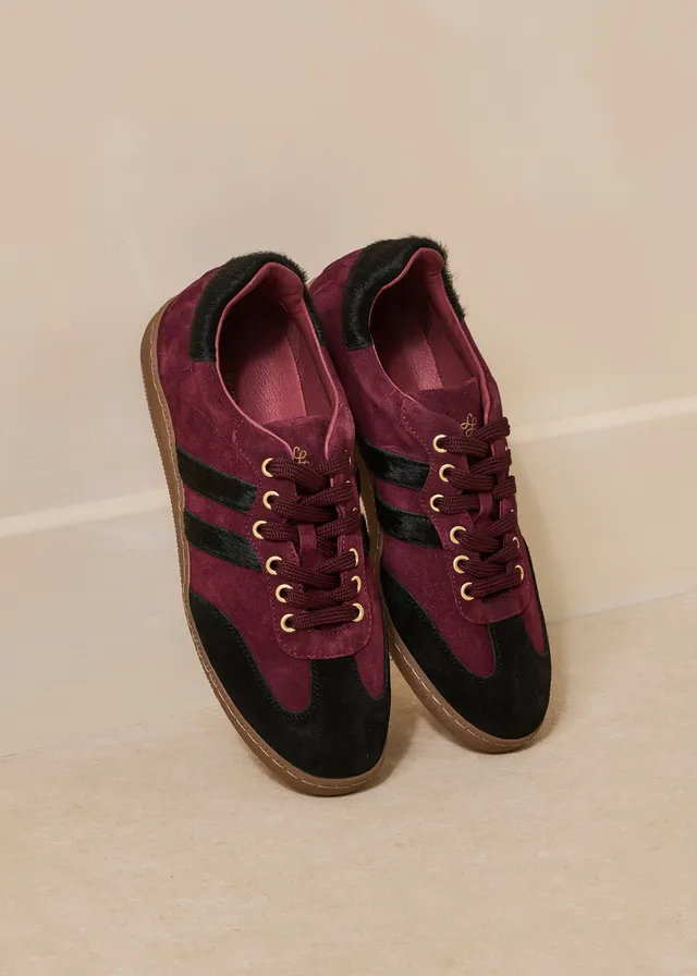 la-f-e-marabout-e-graton-sneaker-bordeaux-schwarz-leder image 1