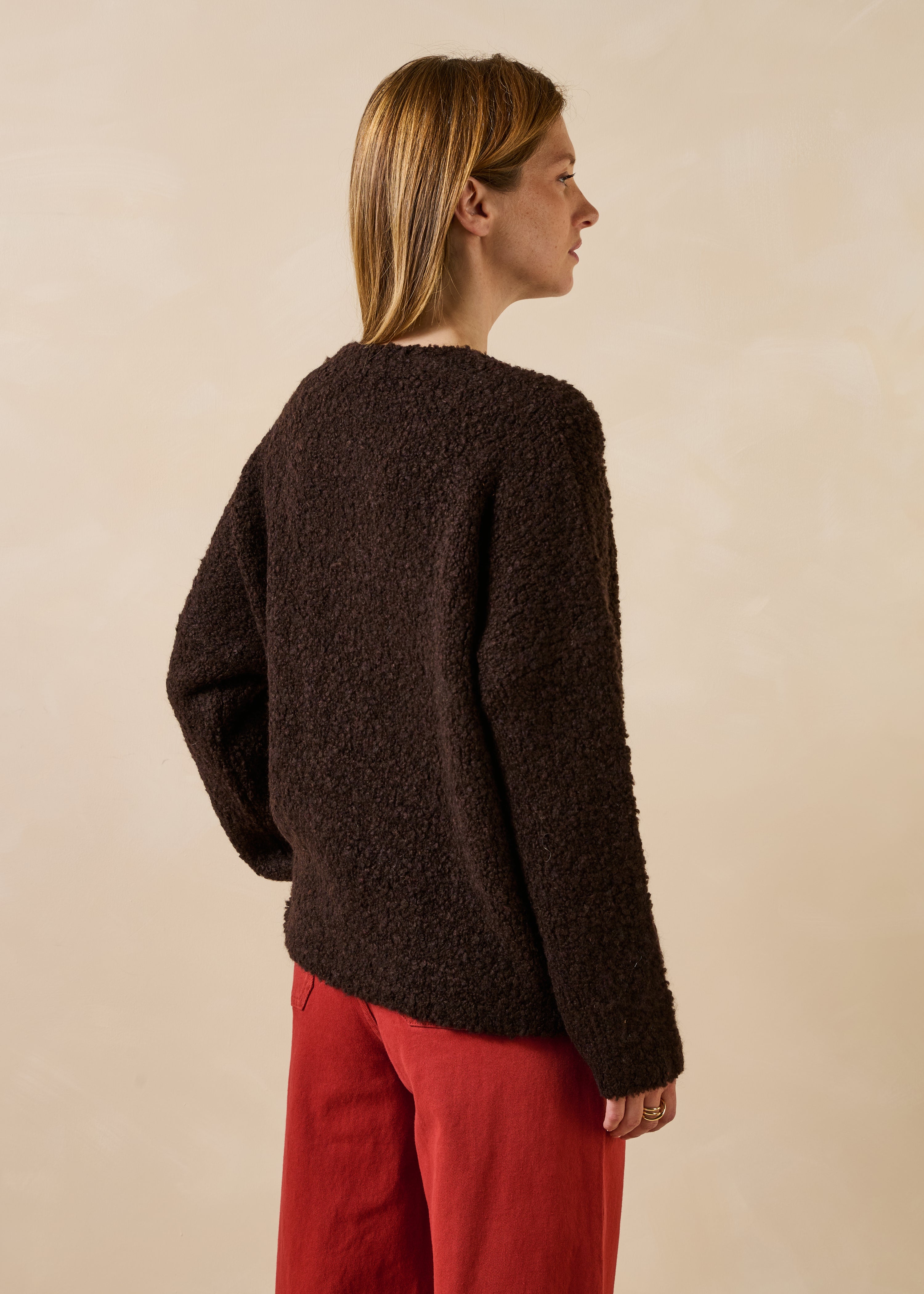 la-f-e-marabout-e-tresia-pullover-braun-oversize-wolle image 3