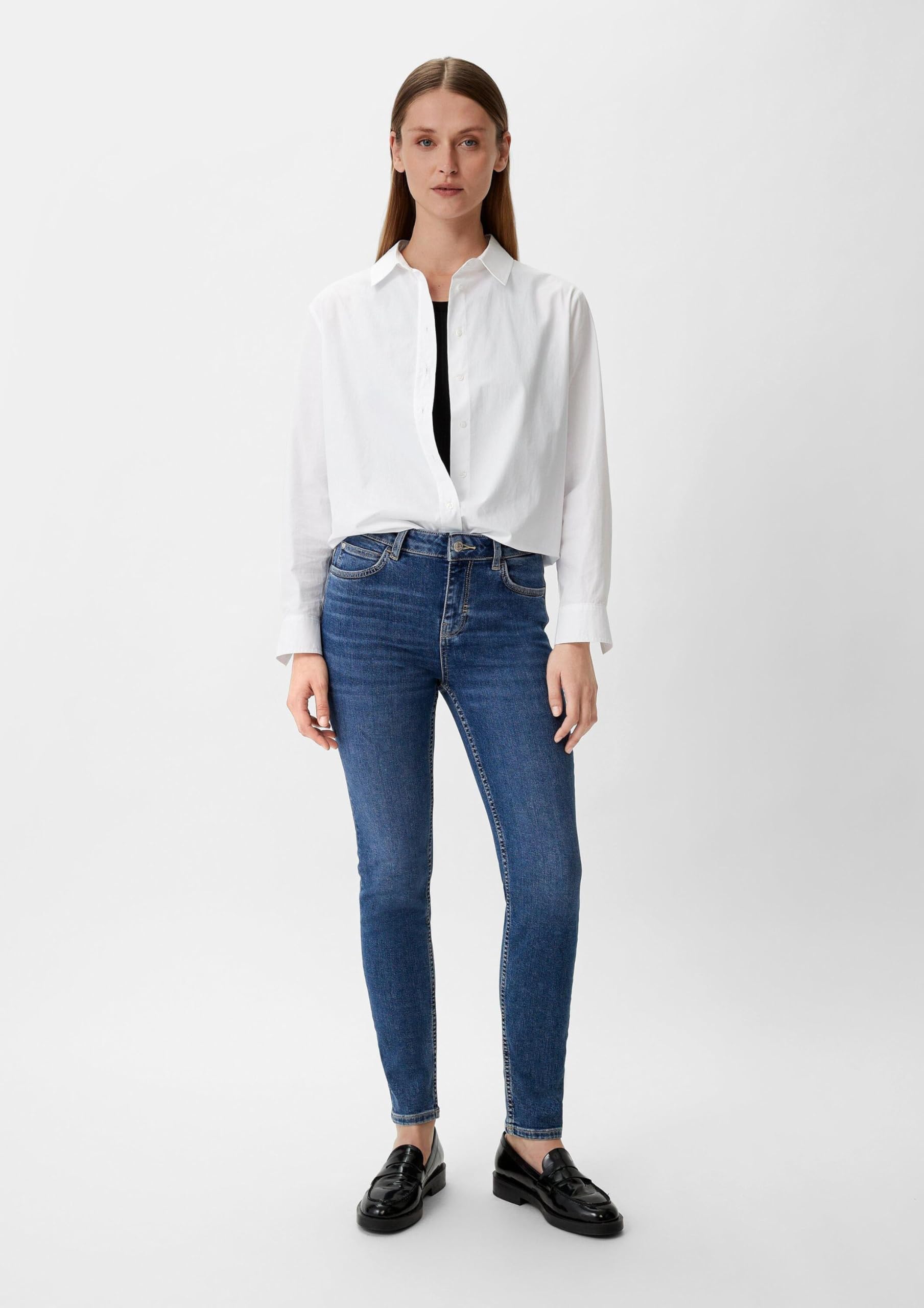 comma-jeans-2134874-skinny-jeans-damen-mid-rise-waschung image 7