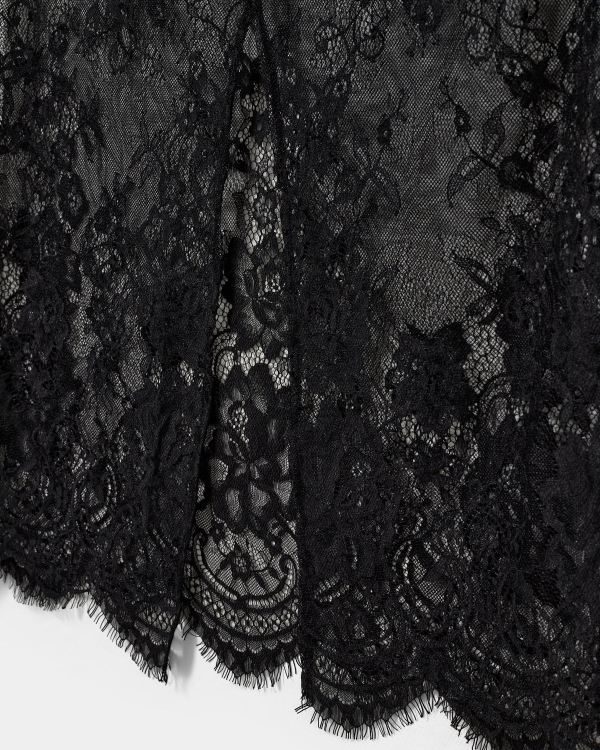 sofie-schnoor-women-selenesw-satin-maxirock-schwarz-spitze image 7