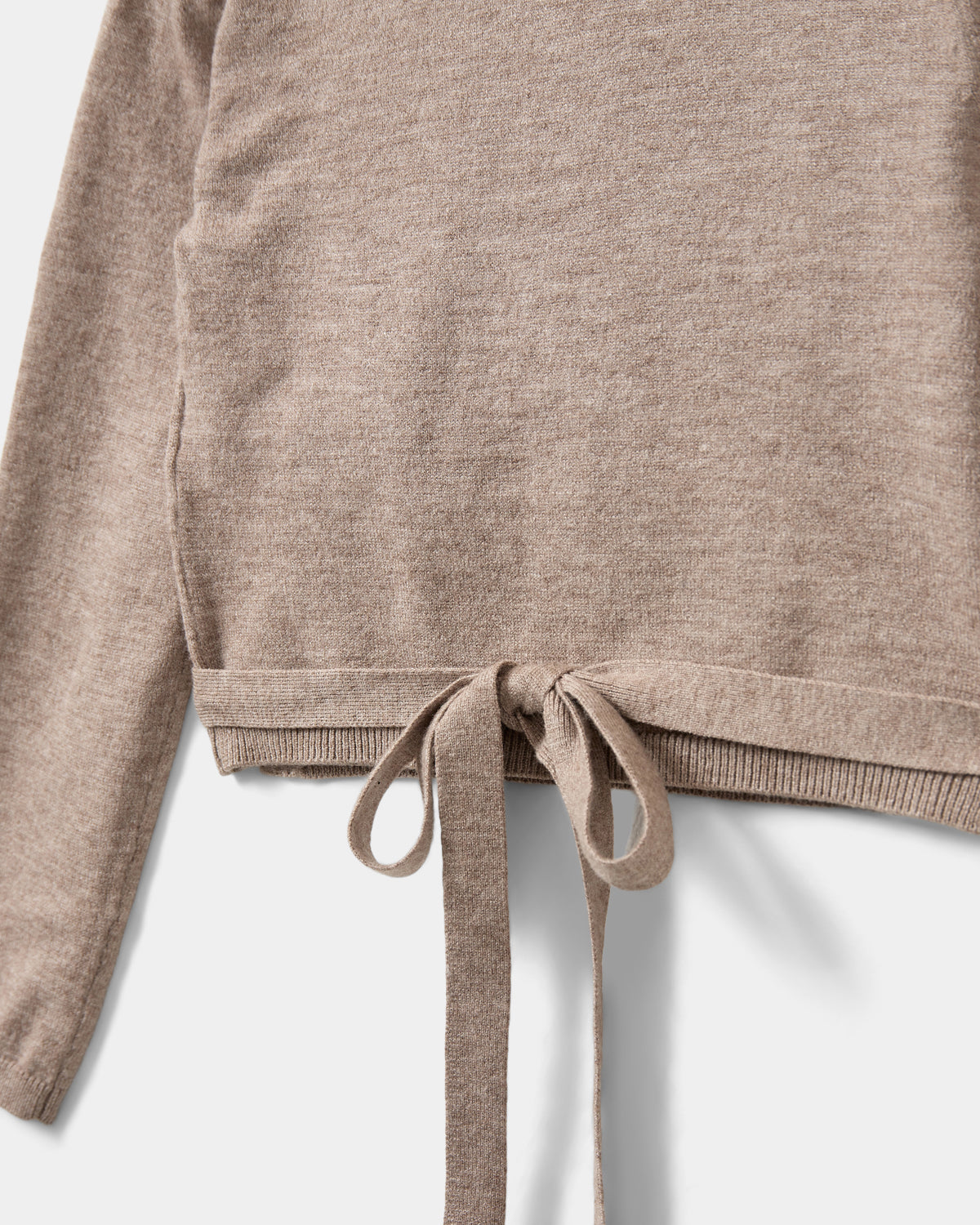 sofie-schnoor-kids-gracysk-cardigan-braun-melange-viskose image 6
