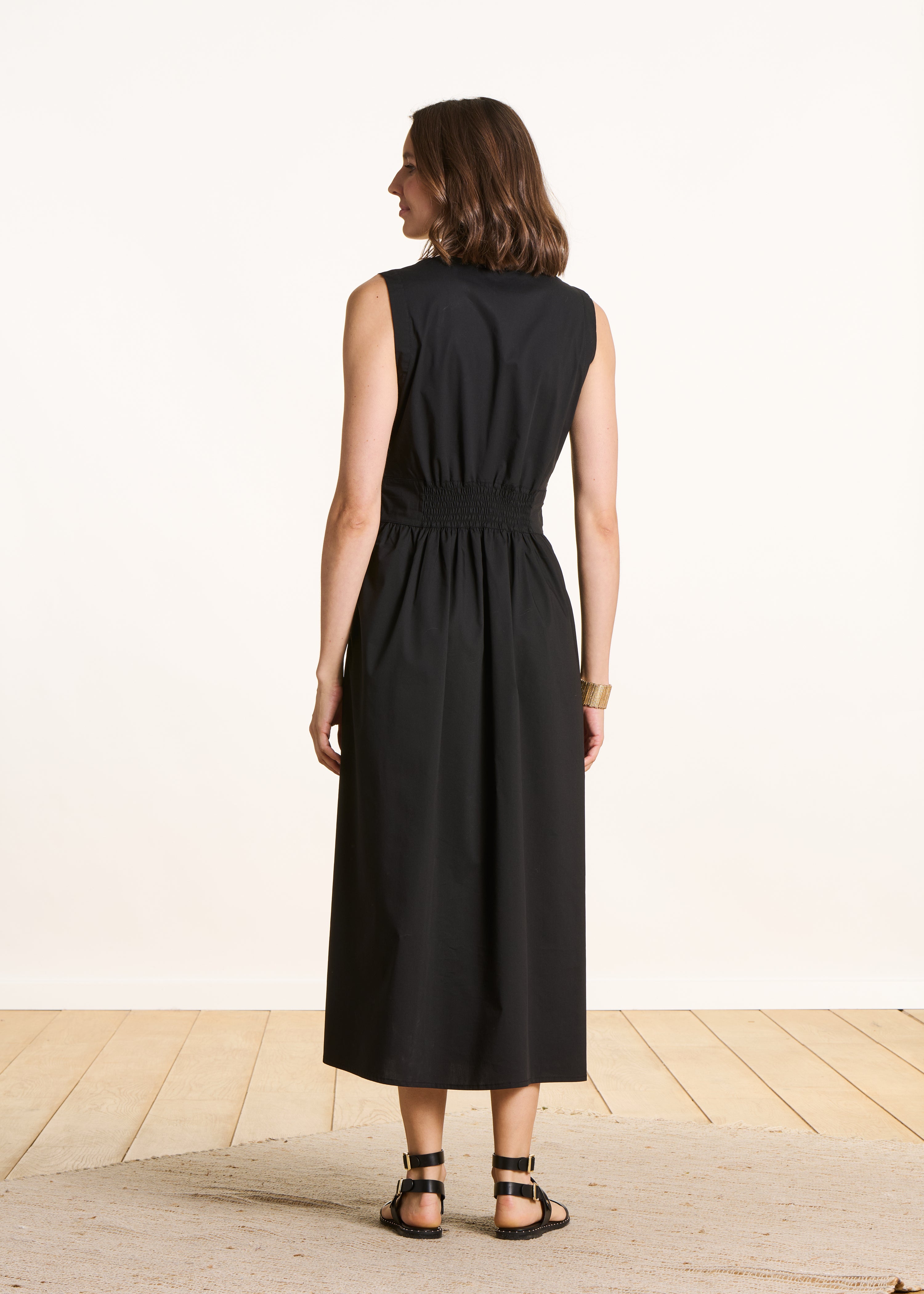 la-f-e-marabout-e-fiona-maxikleid-schwarz-gr-34 image 2