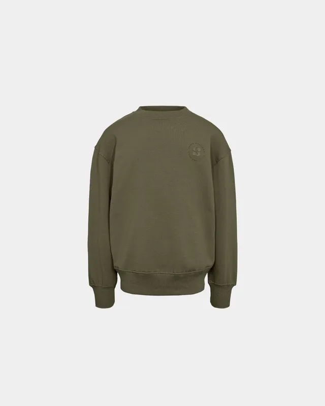 sofie-schnoor-young-parisy-sweatshirt-army-baumwolle image 1