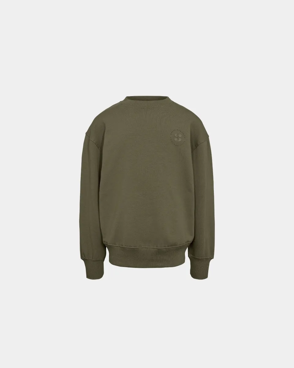 sofie-schnoor-young-parisy-sweatshirt-army-baumwolle image 1