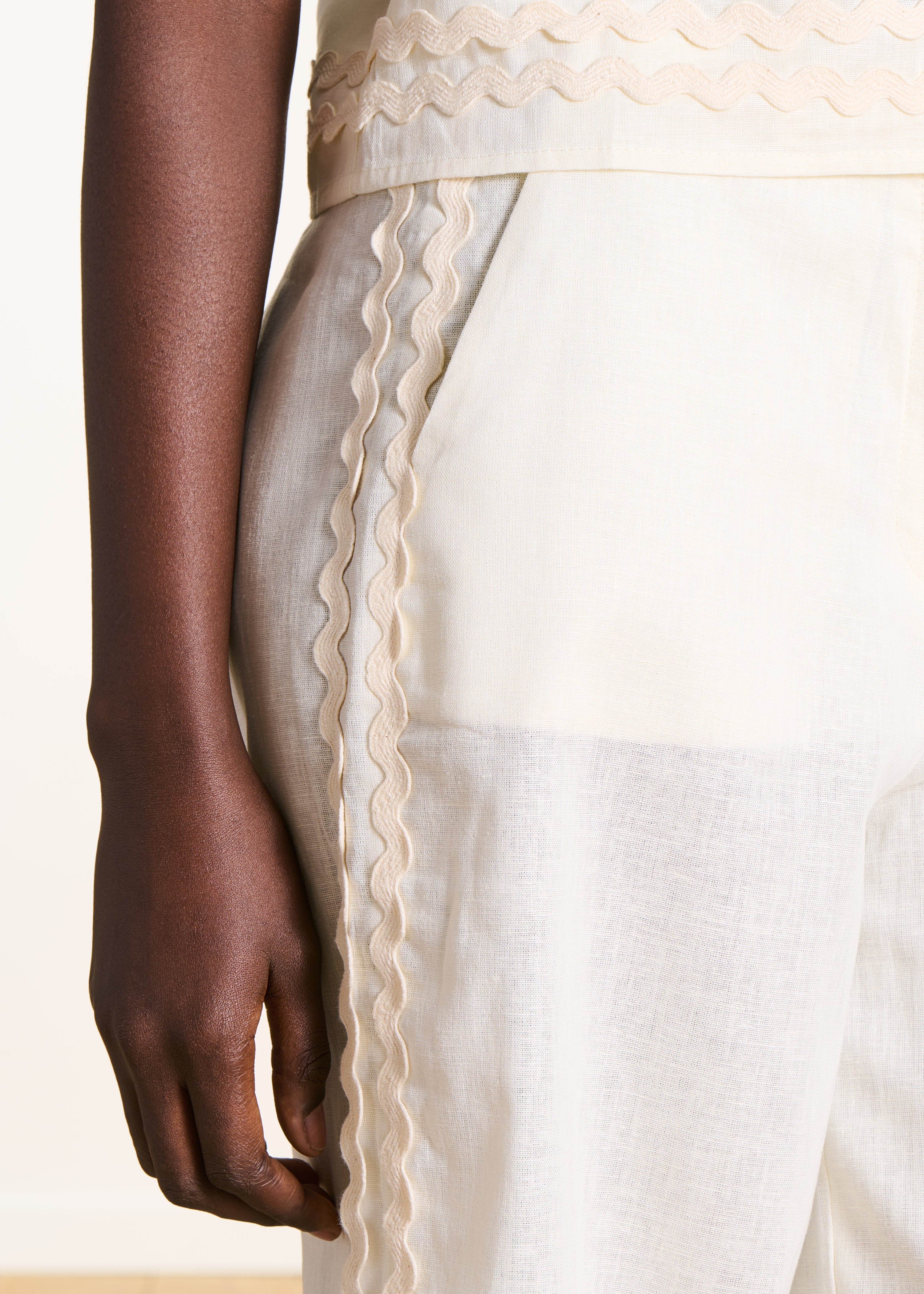 la-f-e-marabout-e-flandin-leinenhose-damen-ecru-weites-bein image 6