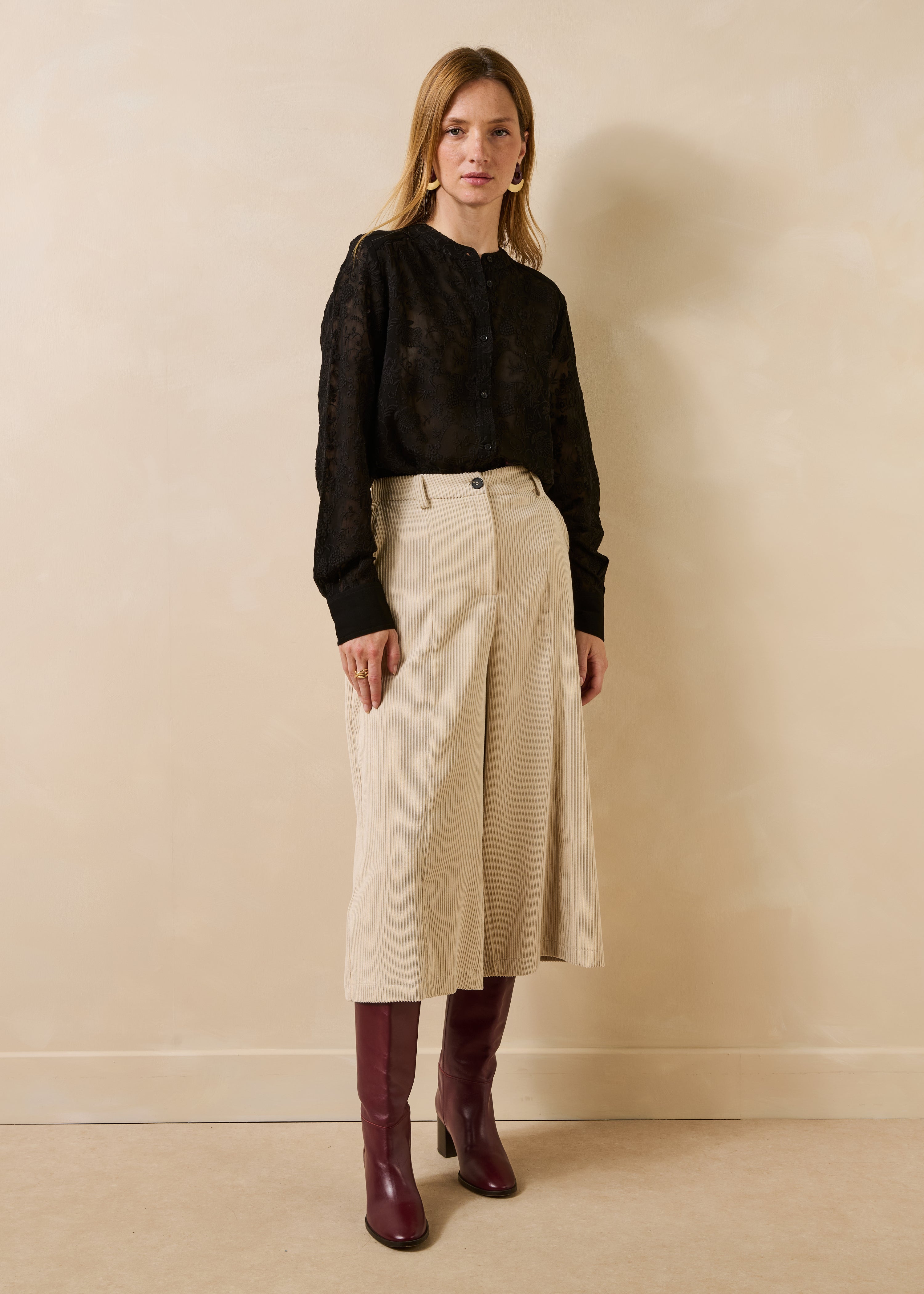 la-f-e-marabout-e-godda-bluse-schwarz-bestickt image 2