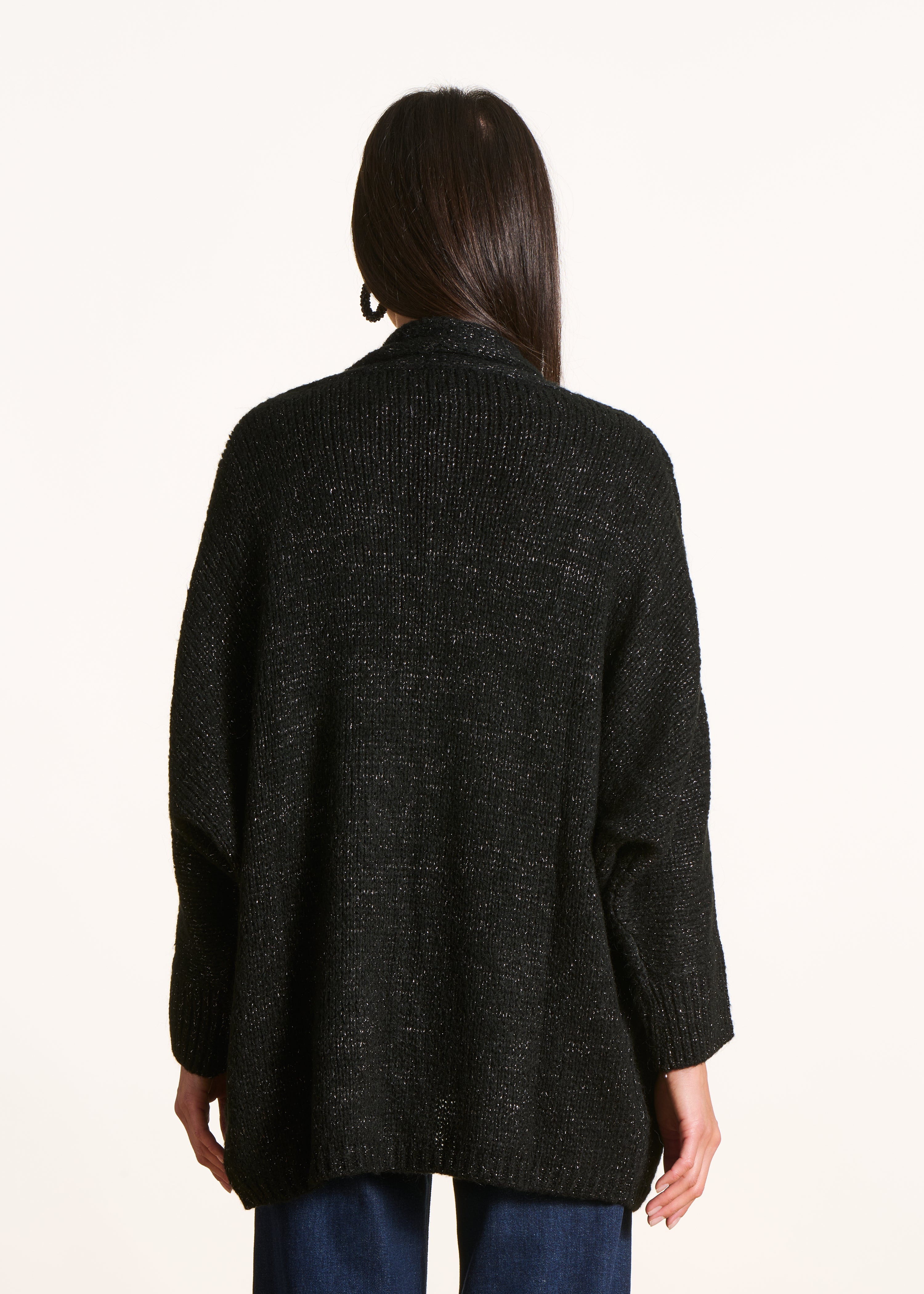 la-f-e-marabout-e-camille-cardigan-schwarz-mohair-oversize image 3