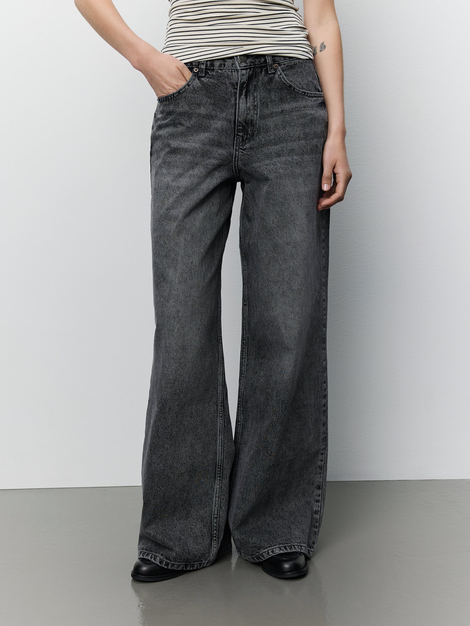 sofie-schnoor-women-venicesw-mid-waist-jeans-grau-baumwolle image 5
