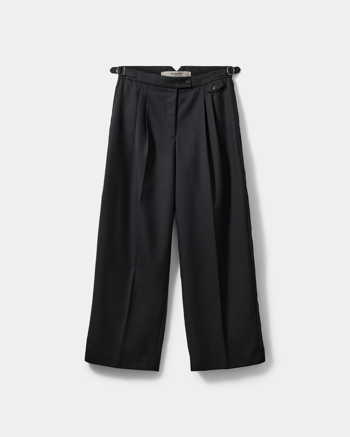 sofie-schnoor-women-icon-012-anzughose-wide-leg-schwarz-wolle image 1