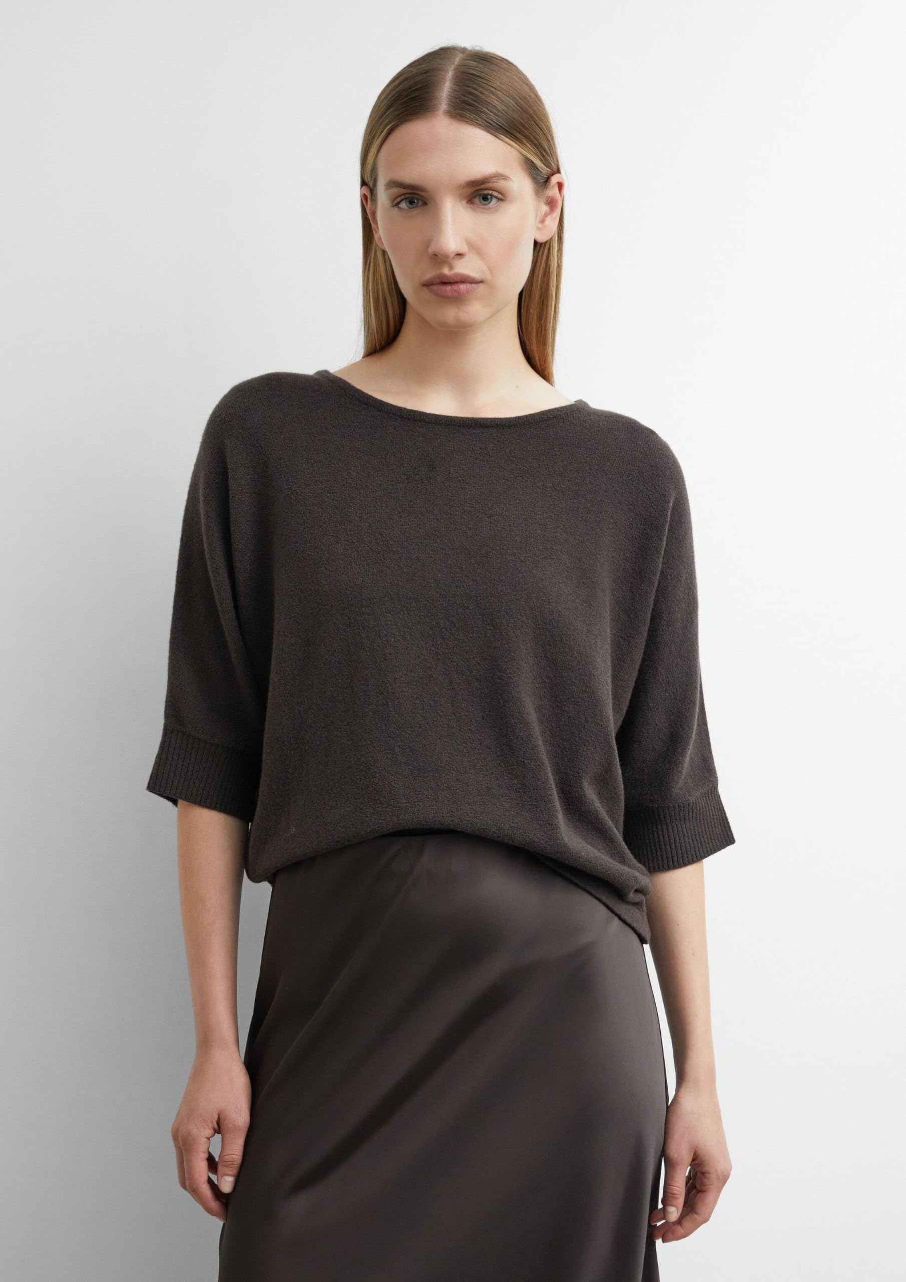 comma-strickpullover-u-boot-dunkelbraun-relaxed-fit image 3