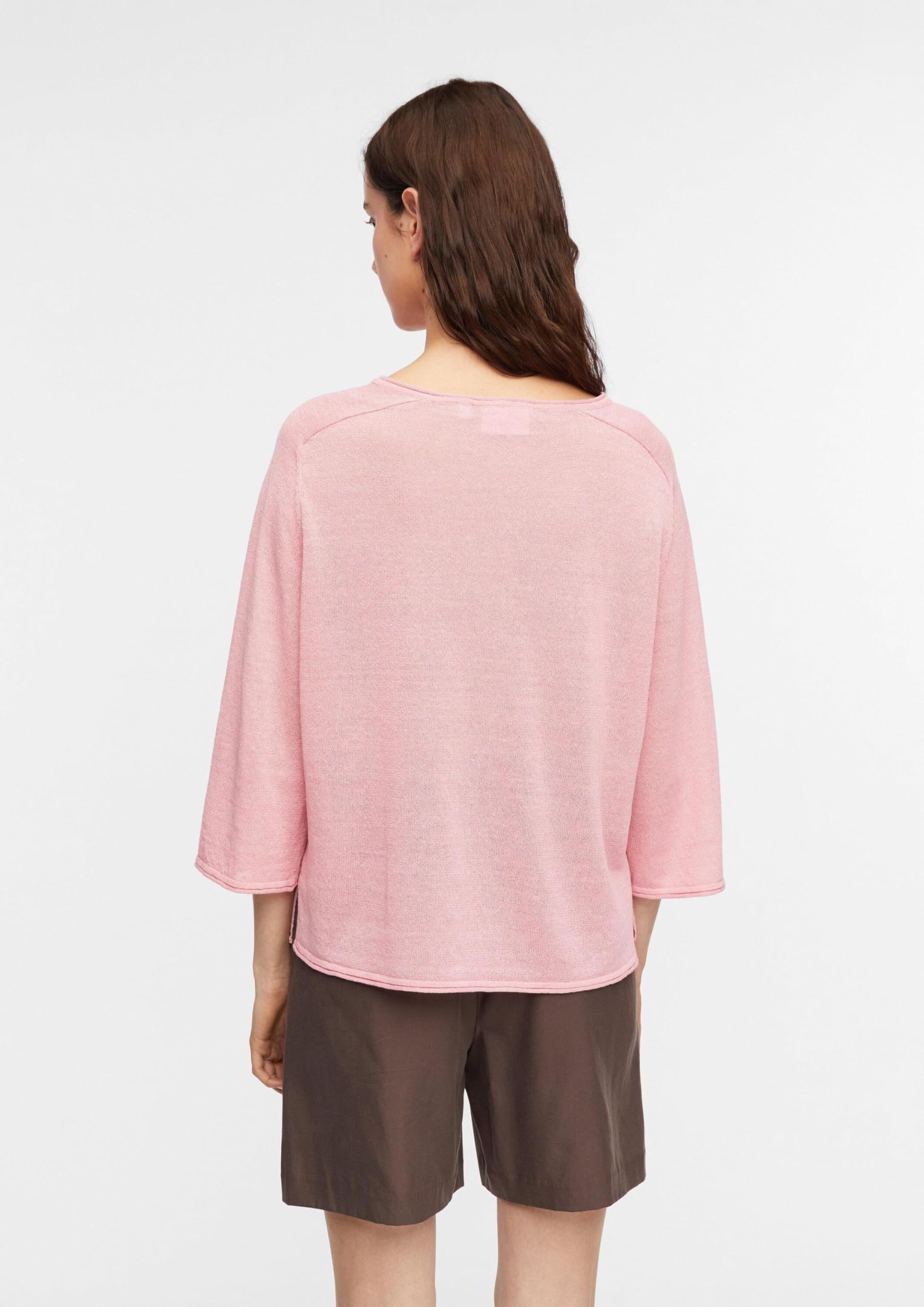 comma-feinstrick-pullover-damen-gr-42-3-4-arm-rosa image 3