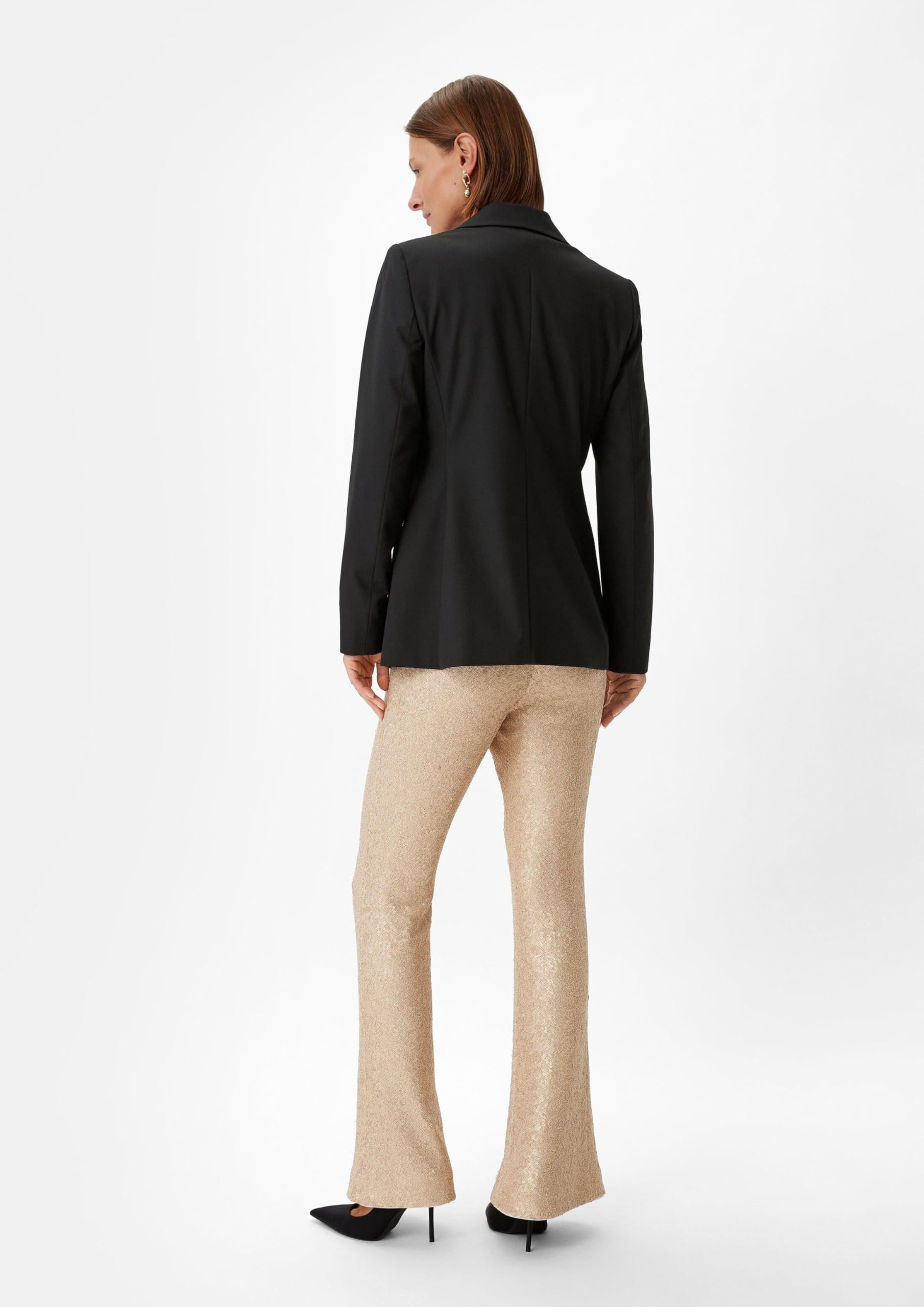 comma-taillierter-blazer-jersey-blazer-gr-e-34 image 6