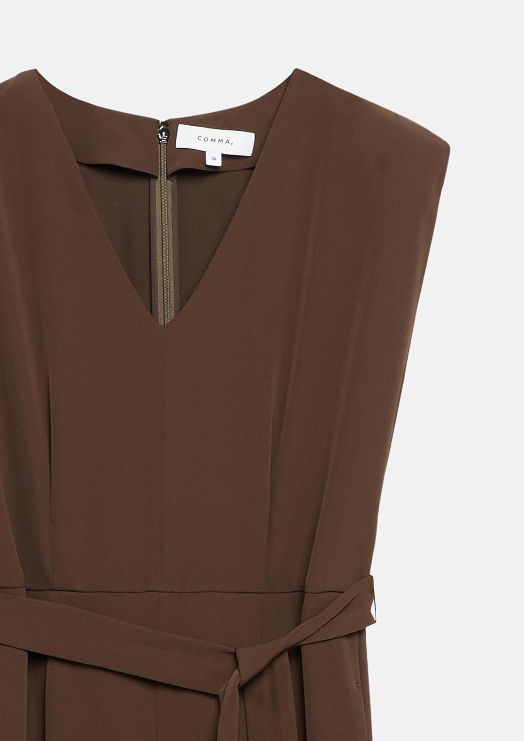 comma-overall-relaxed-fit-braun-gr-e-34-jumpsuit image 5