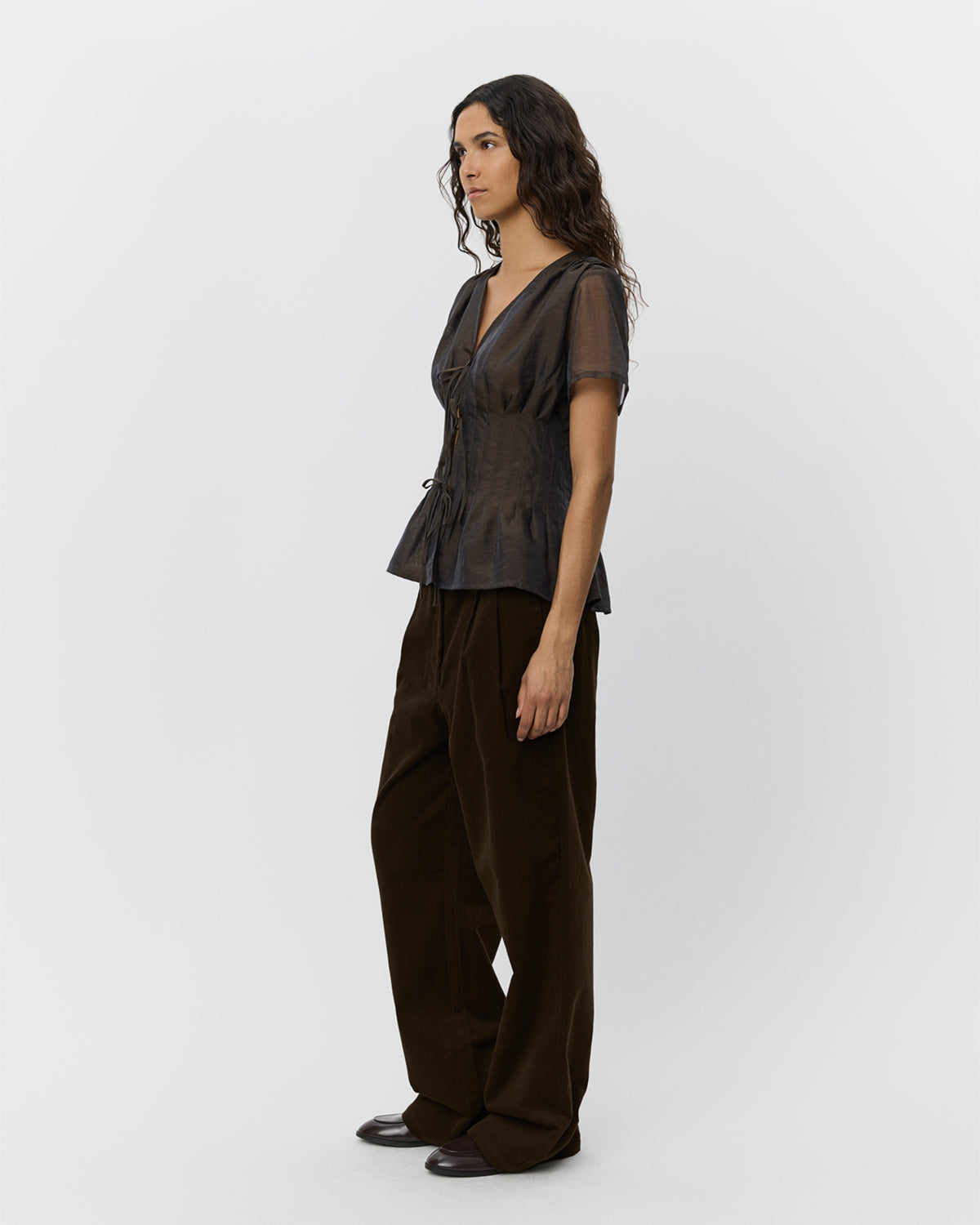 sofie-schnoor-women-ceniasw-bluse-dunkelbraun-transparent-schn-rung image 3