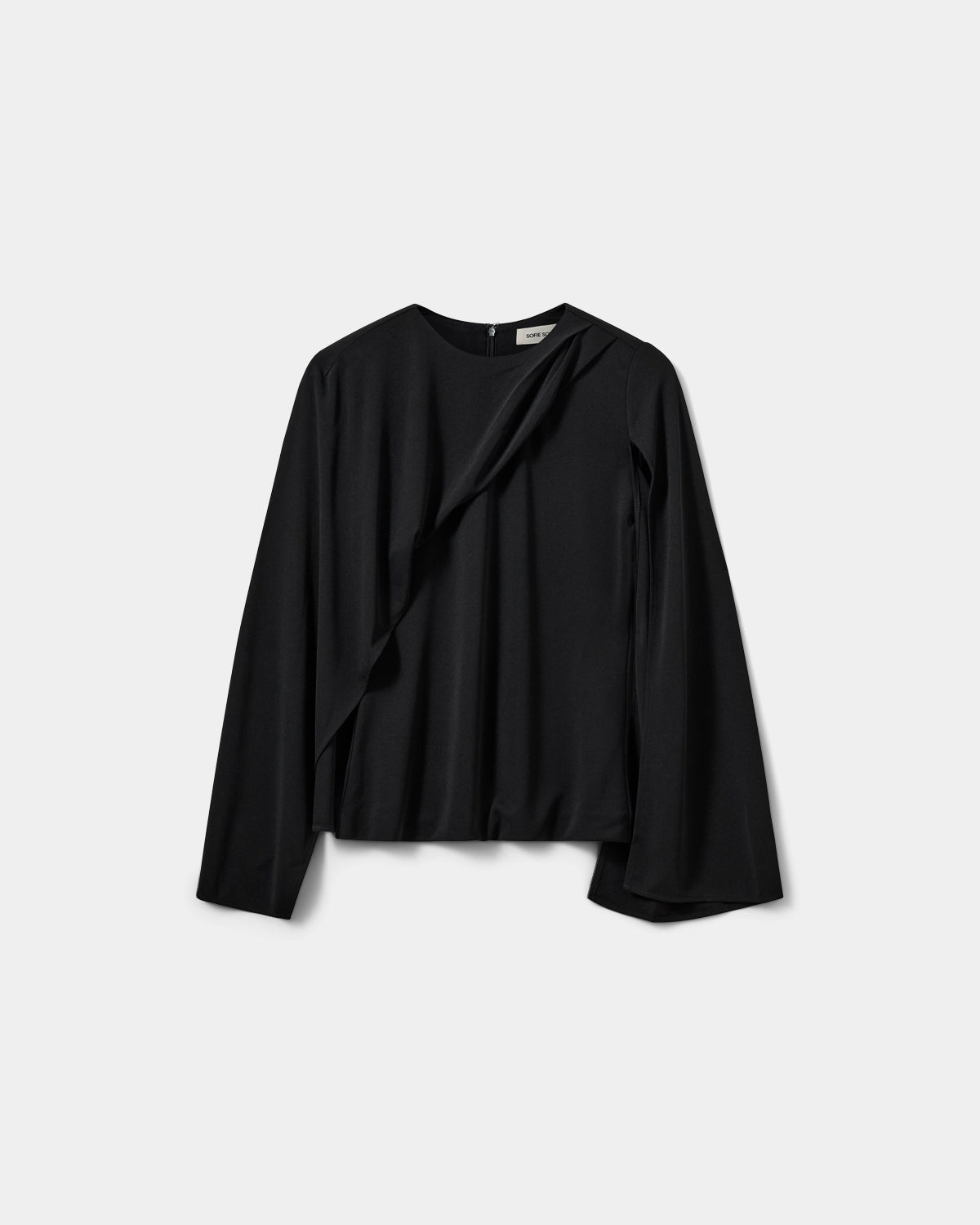 sofie-schnoor-caranasw-cape-bluse-schwarz image 1