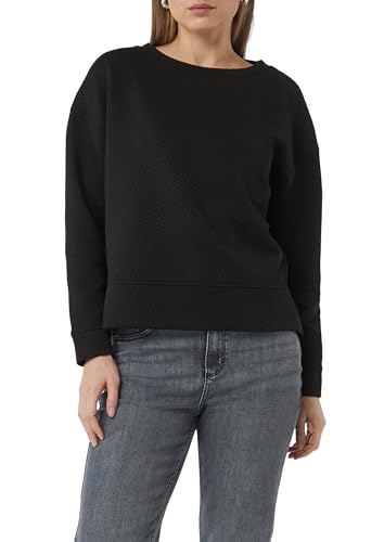 comma-sweatshirt-damen-musterstruktur-gr-38-fein image 7