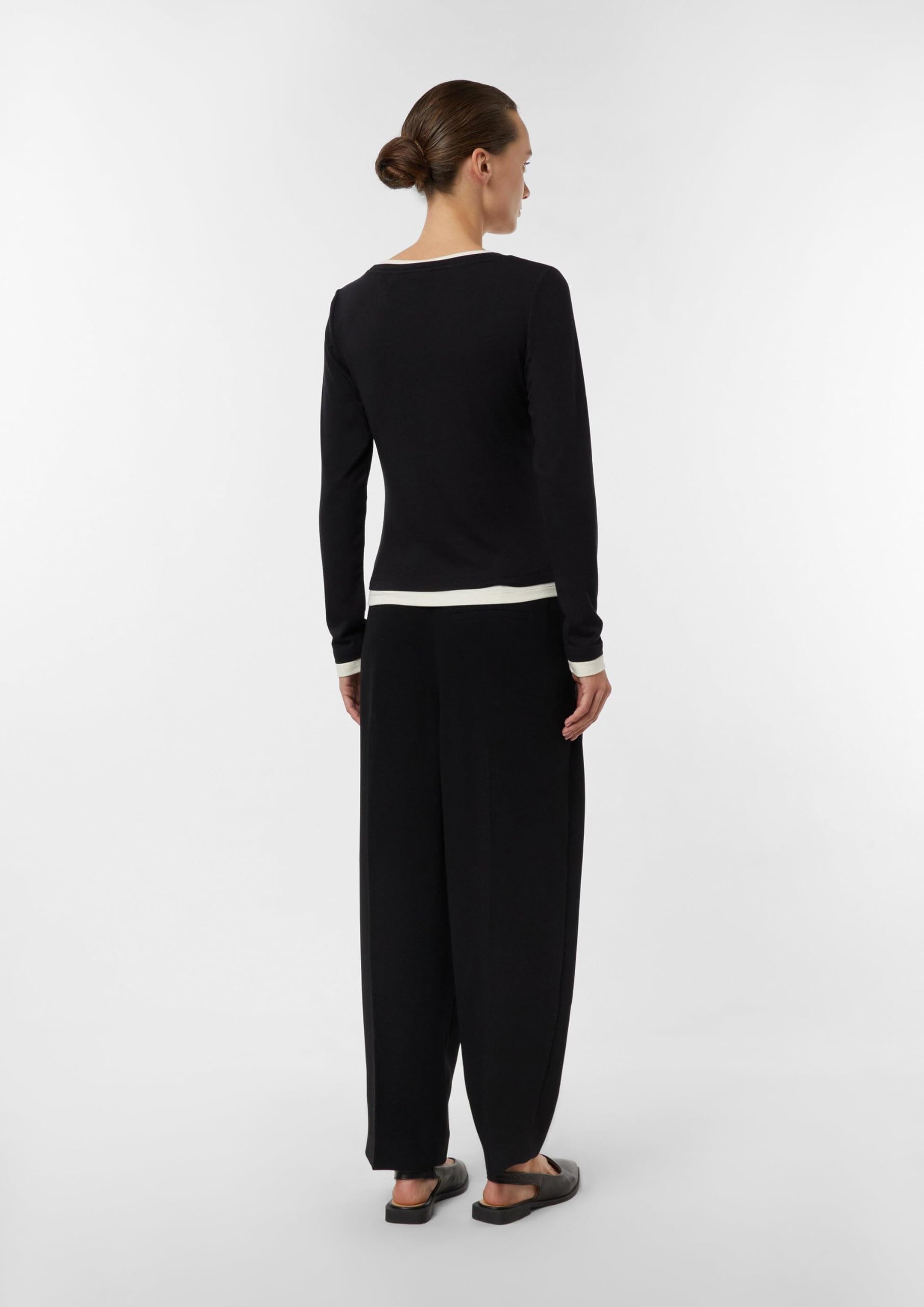 comma-2176245-jersey-longsleeve-pastellt-rkis-kontrast image 7