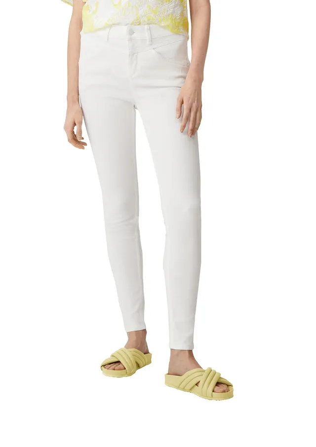 comma-hose-damen-schwarz-stoffhose image 1