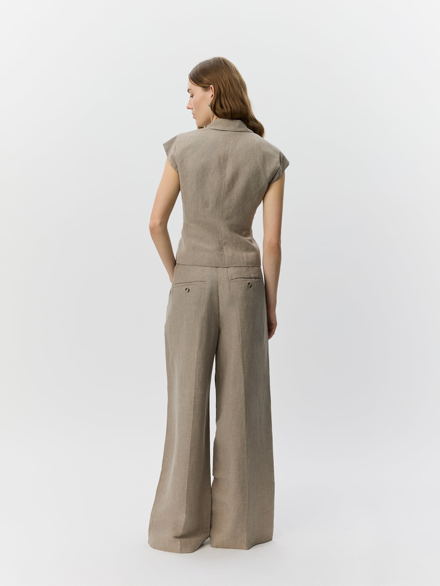 sofie-schnoor-women-izrasw-leinenmix-hose-dark-sand image 4