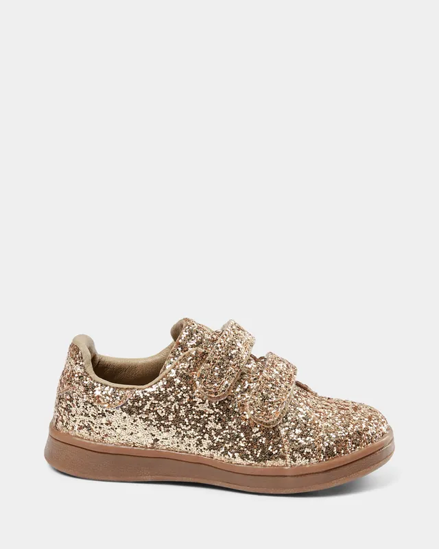 sofie-schnoor-kids-jollysb-sneaker-gold-glitter-klett image 1