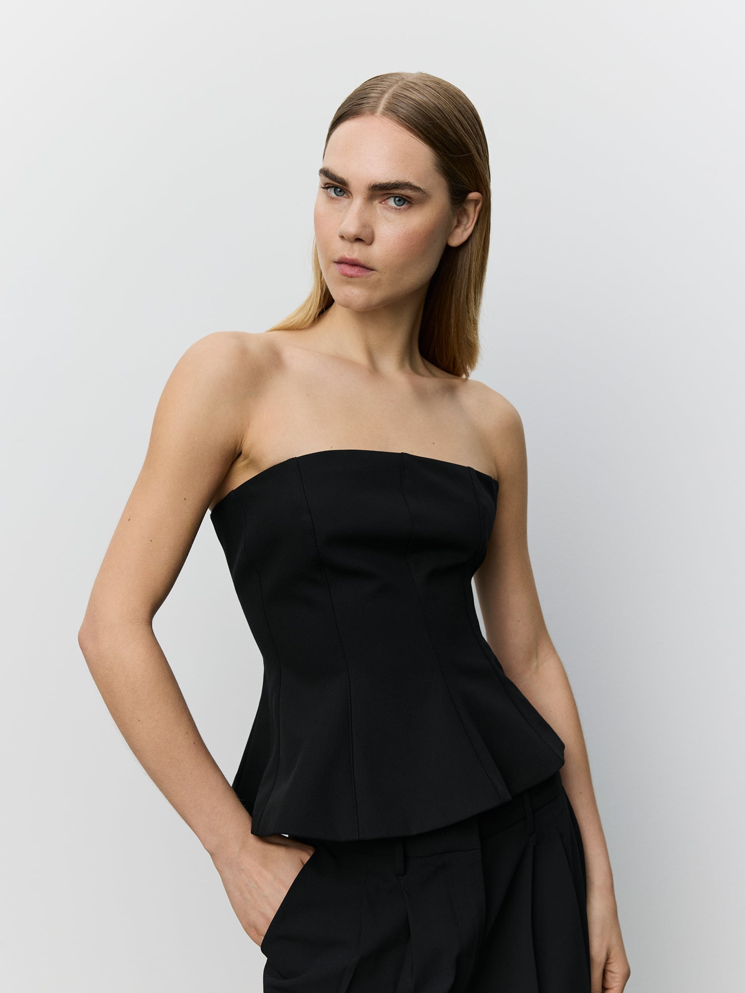 sofie-schnoor-women-audesw-corset-top-schwarz image 5