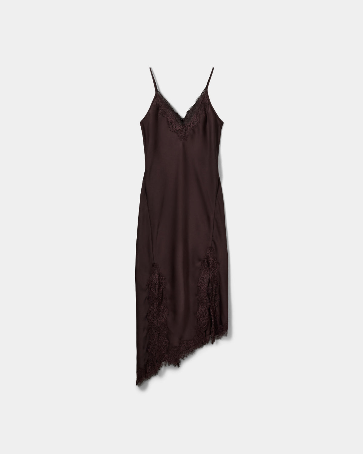 sofie-schnoor-women-lounellesw-satin-spitzenkleid-dark-plum image 1