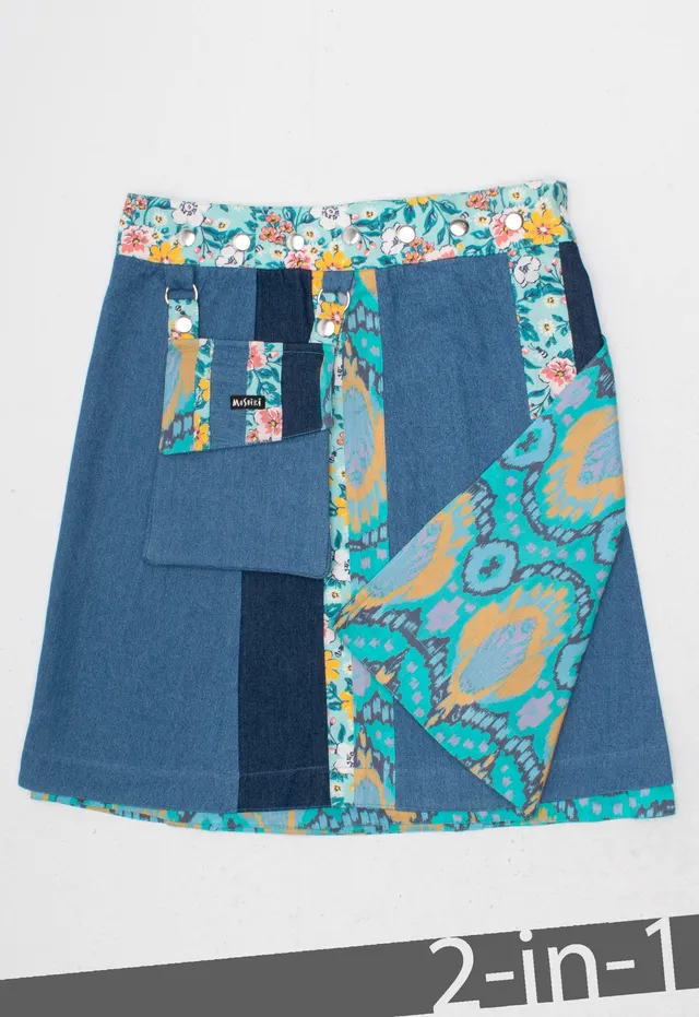 moshiki-hot-cookie-66-wickelrock-denim-50cm-wendbar image 1