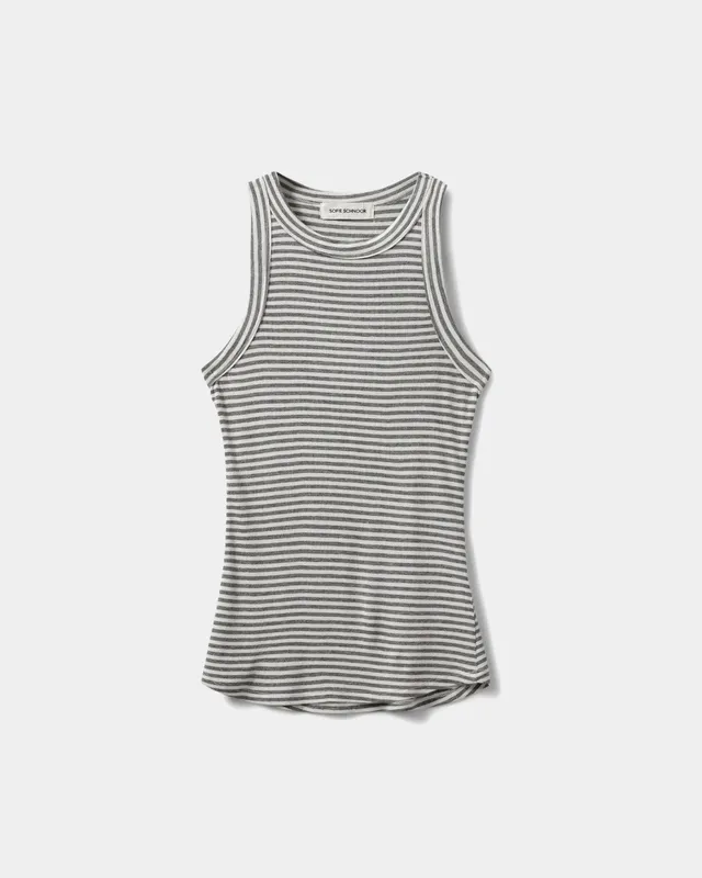 sofie-schnoor-women-julliesw-top-damen-grey-striped-viskose image 1