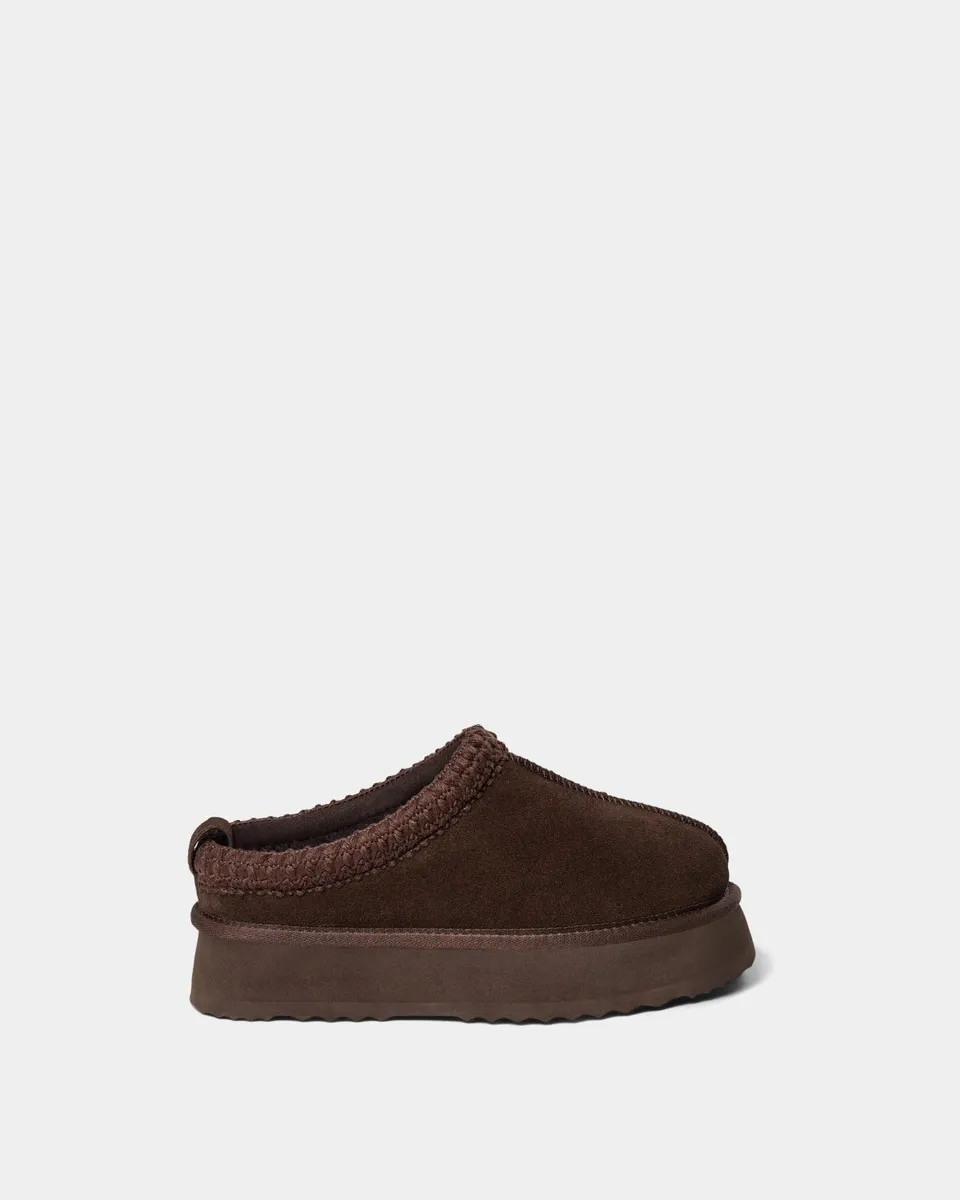 sofie-schnoor-esthersw-slipper-hausschuh-dunkelbraun-lammfell image 1