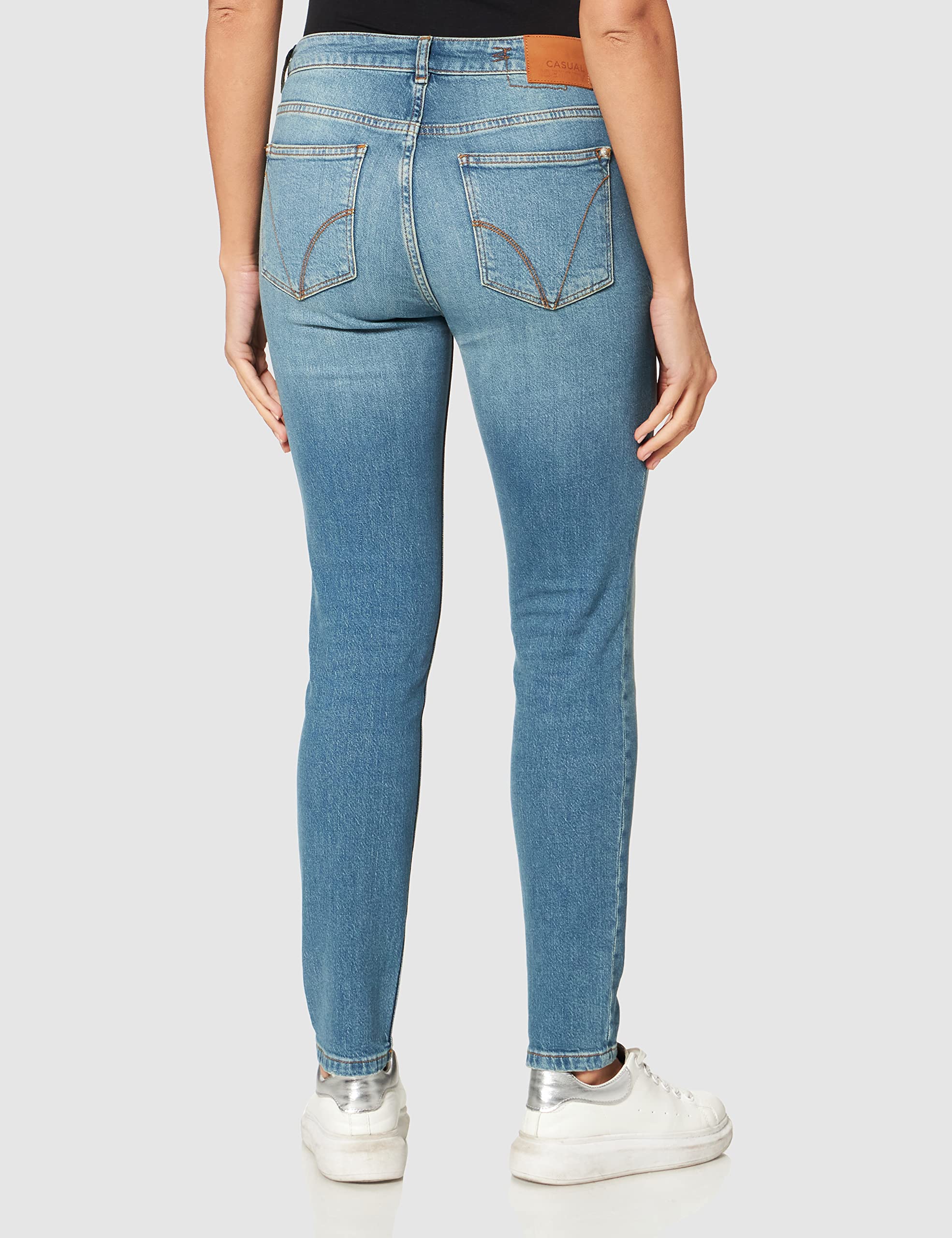 comma-freizeithose-jeggings-skinny-damen-jeans-optik image 4