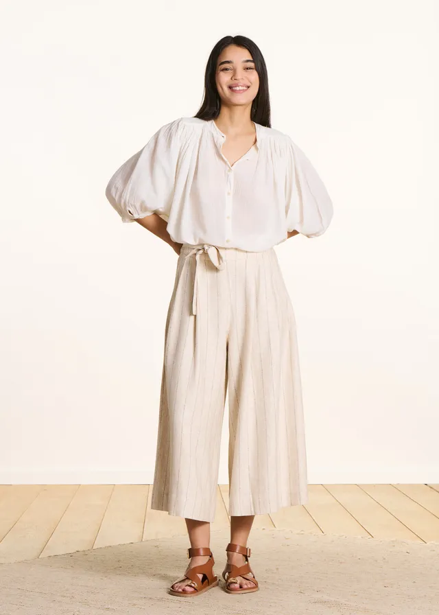 la-f-e-marabout-e-dactus-hose-beige-gestreift-weit-34 image 1