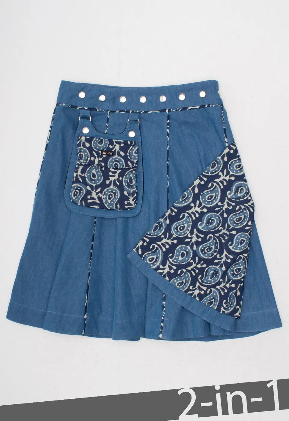 moshiki-hot-cookie-73-wickelrock-55-cm-denim image 1