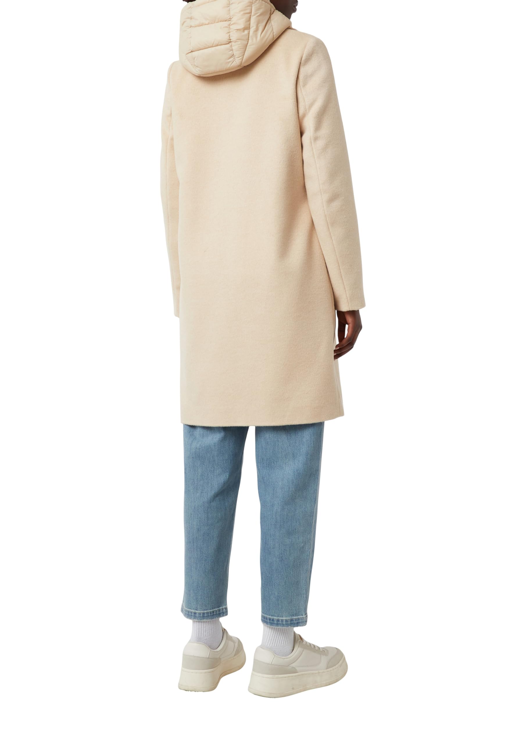 comma-coats-wollmixmantel-steppeinsatz-gr-42-beige image 2