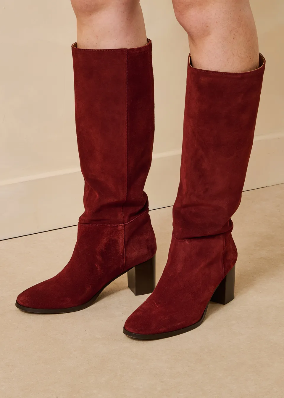 la-f-e-marabout-e-zakui-stiefel-boots-bordeaux-wildleder-38 image 1