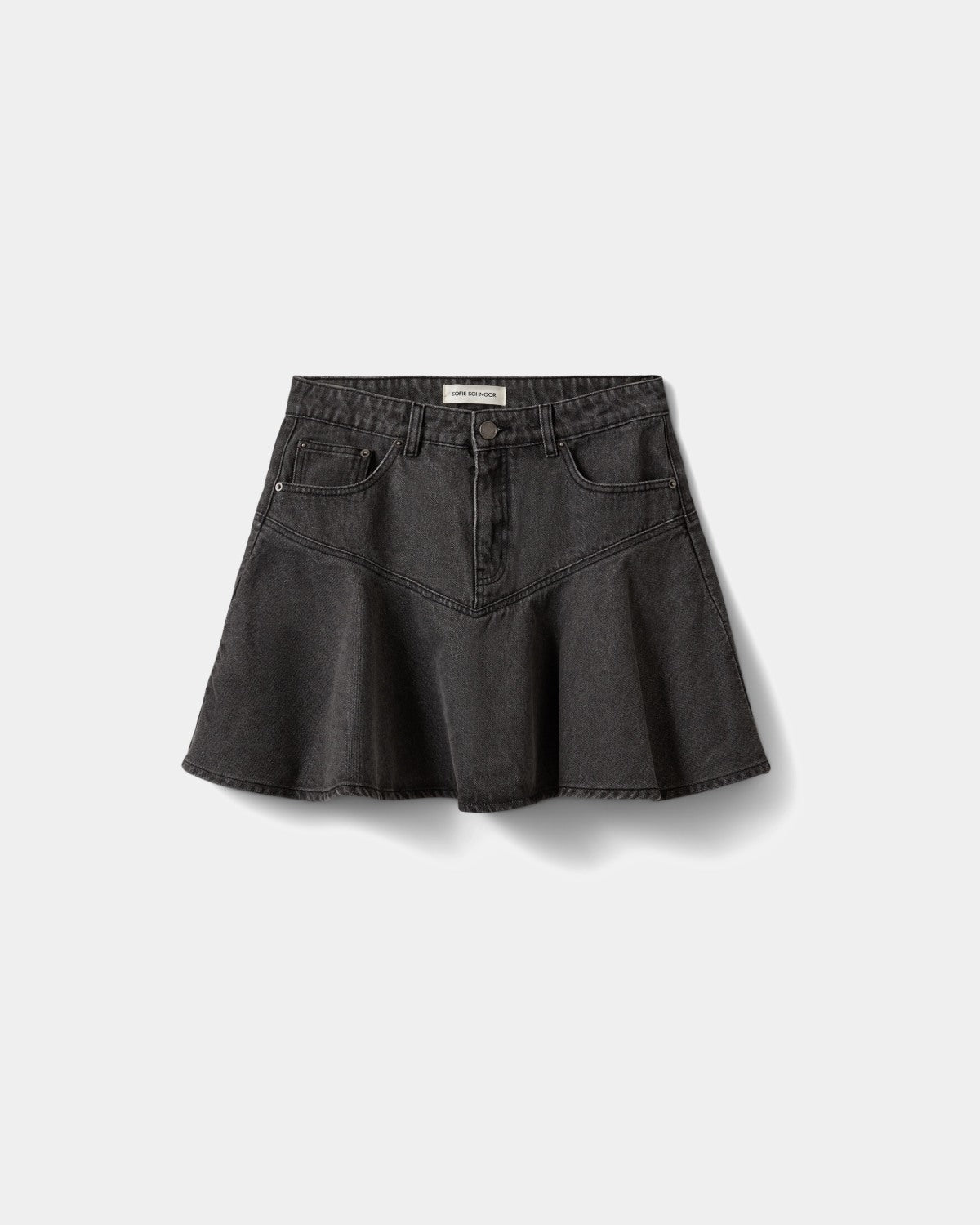 sofie-schnoor-women-jackysw-jeansrock-mini-schwarz-denim image 1