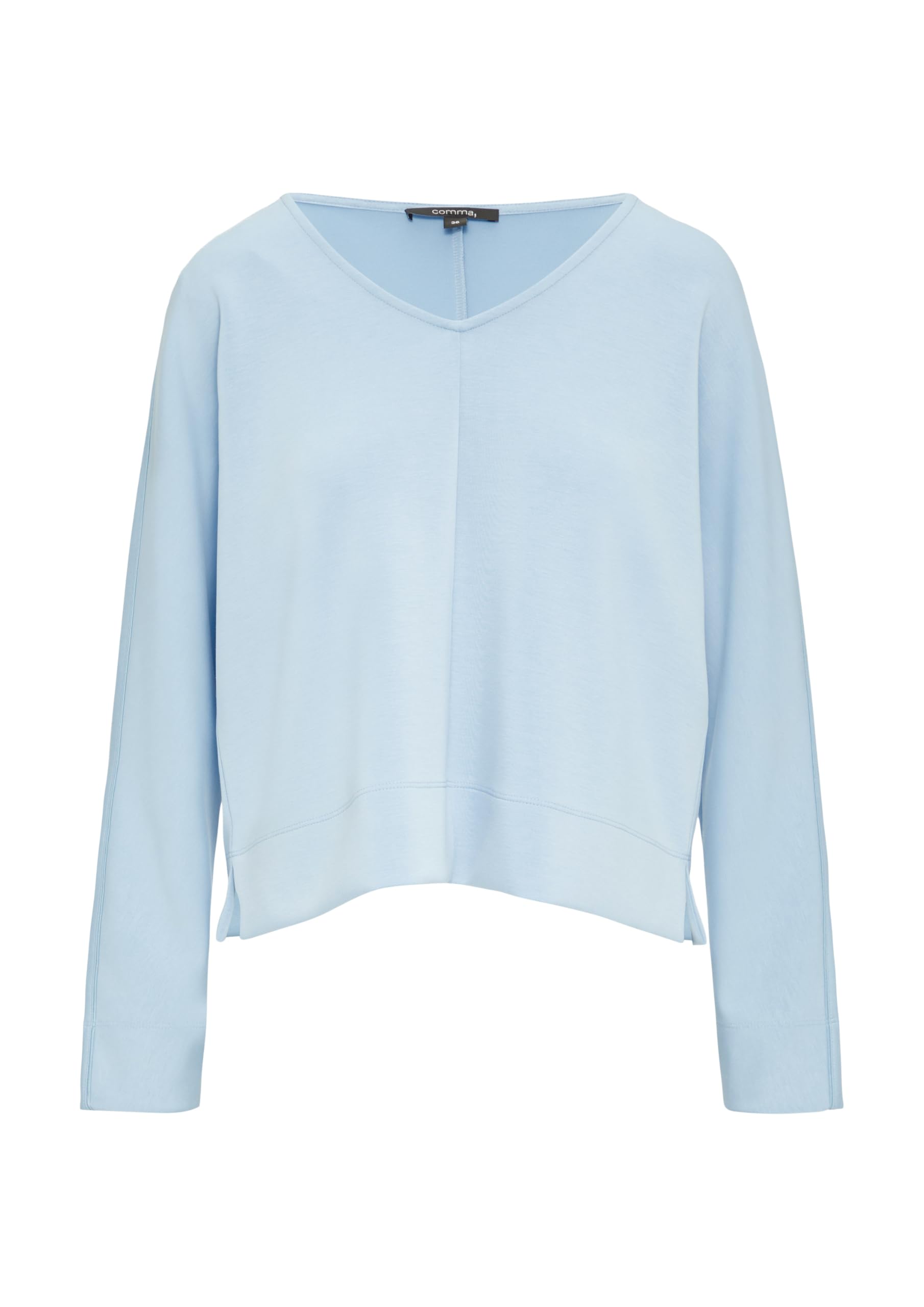 comma-relaxed-fit-sweatshirt-pullover-gr-46-hellblau image 4