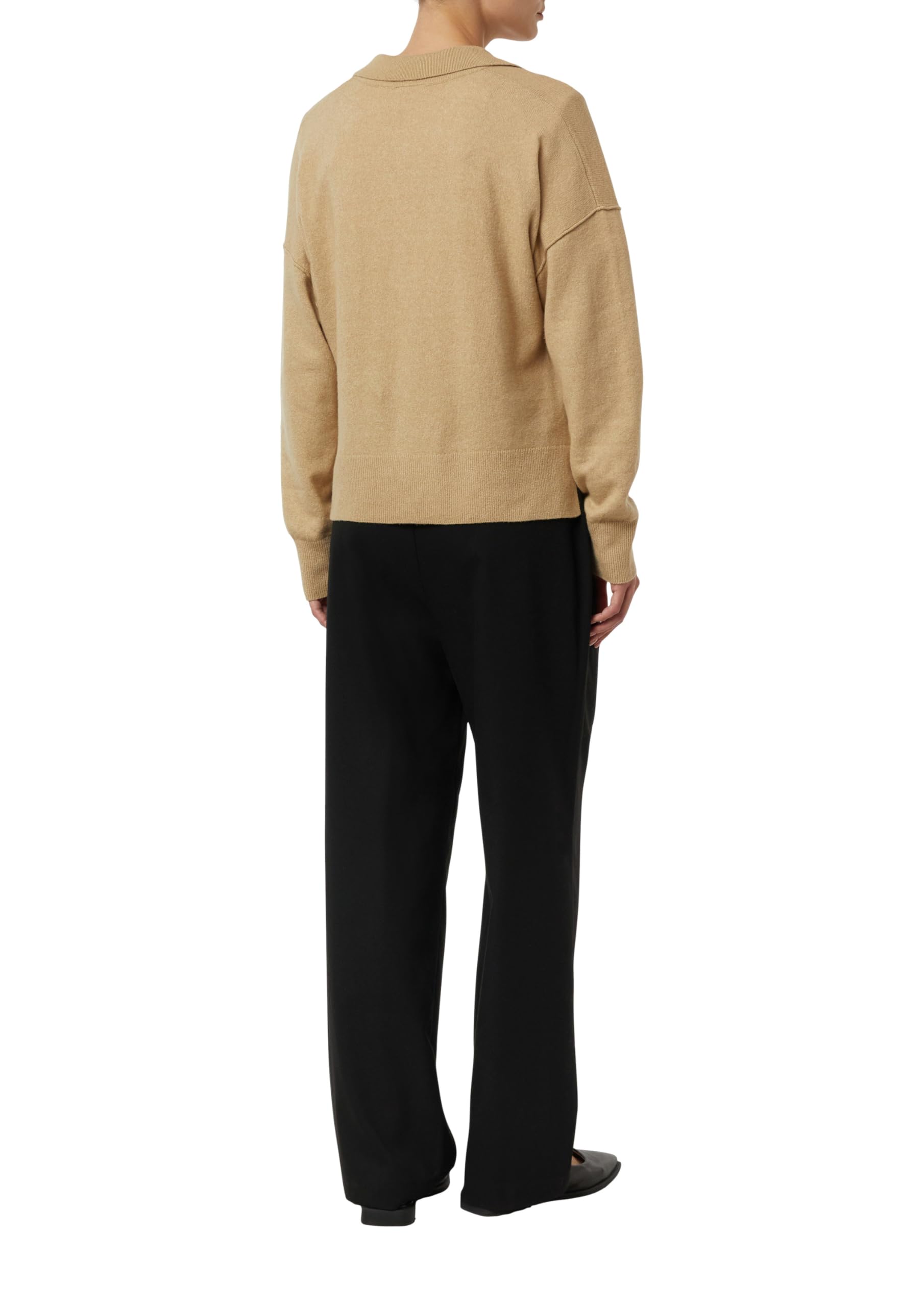comma-strickpullover-mit-polokragen-relaxed-fit-pastellt-rkis image 2