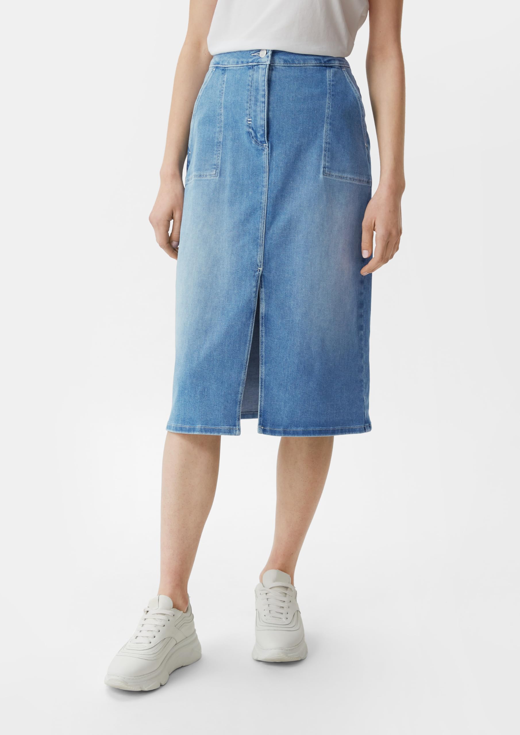 comma-midi-rock-denim-blau-gr-34-damen image 5