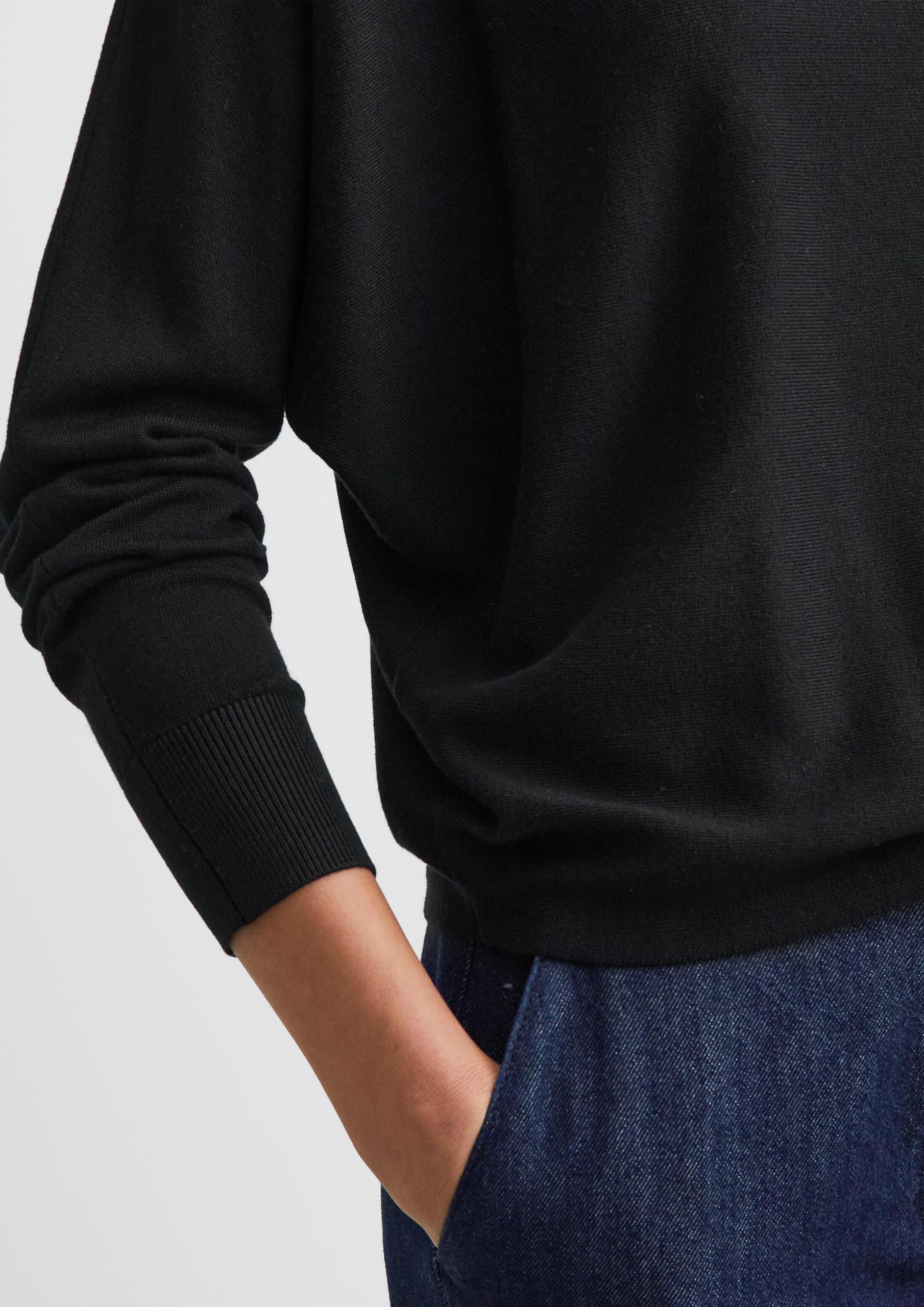 comma-strickpullover-feinstrick-u-boot-beige-relaxed-fit image 5