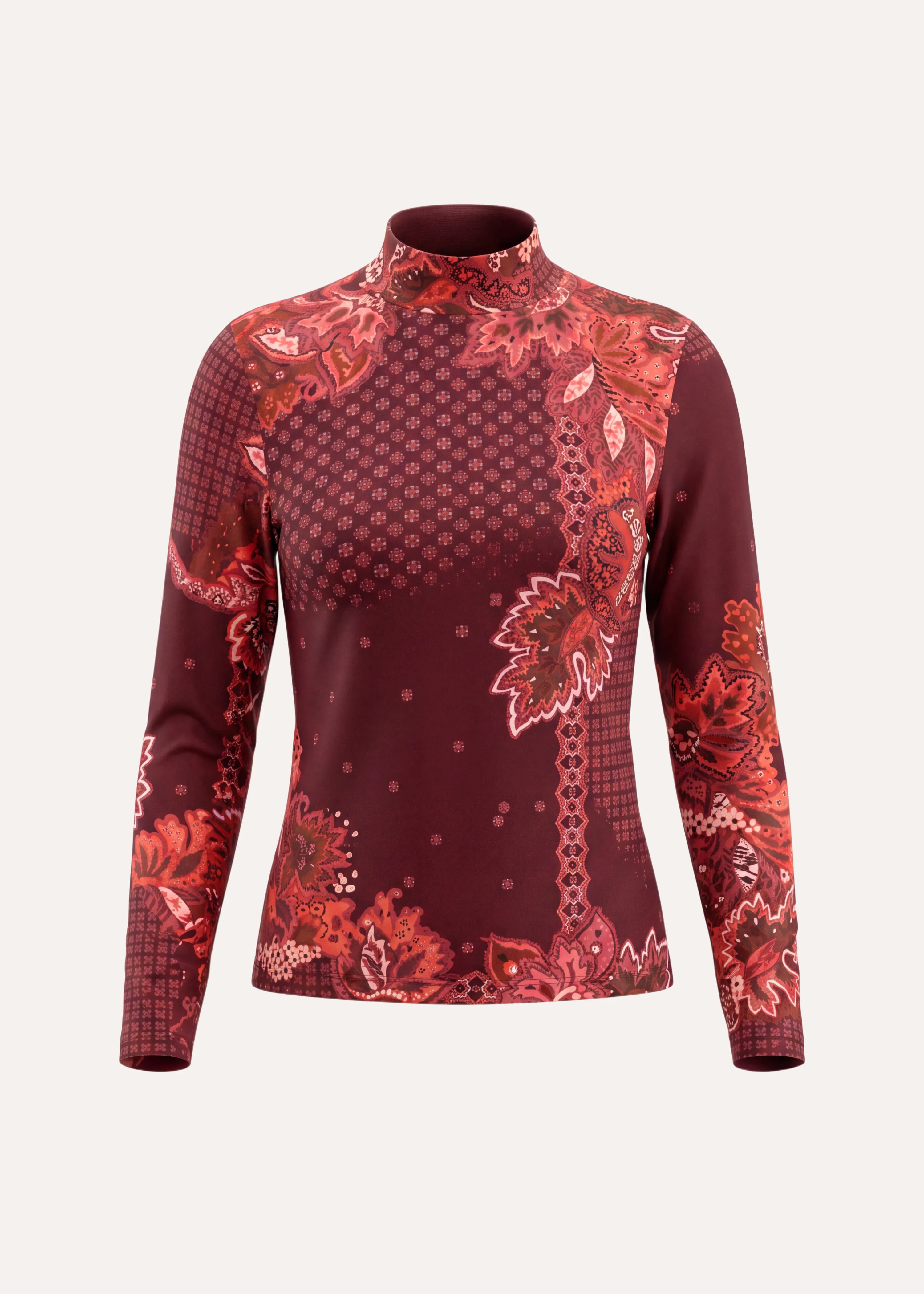 la-f-e-marabout-e-covola-t-shirt-rot-paisley image 6