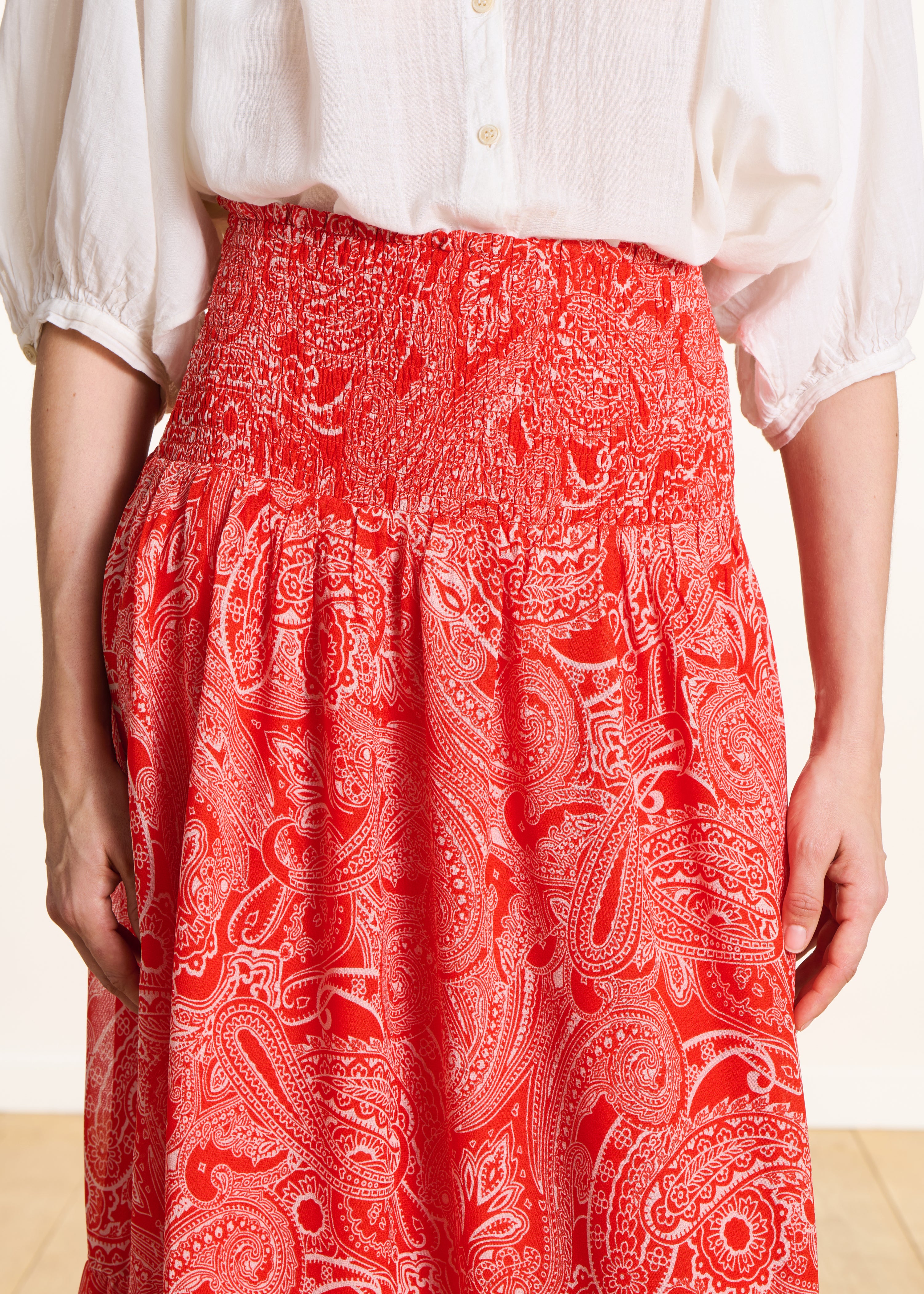 la-f-e-marabout-e-maxirock-orange-mit-paisley-print image 5