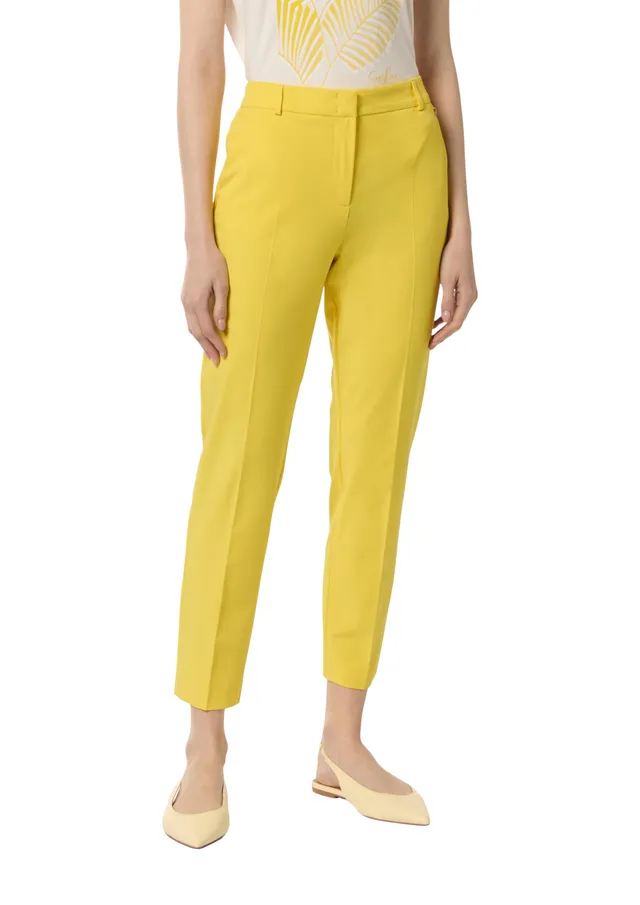 comma-stoffhose-damen-gr-40-slim-leg-b-gelfalten image 1