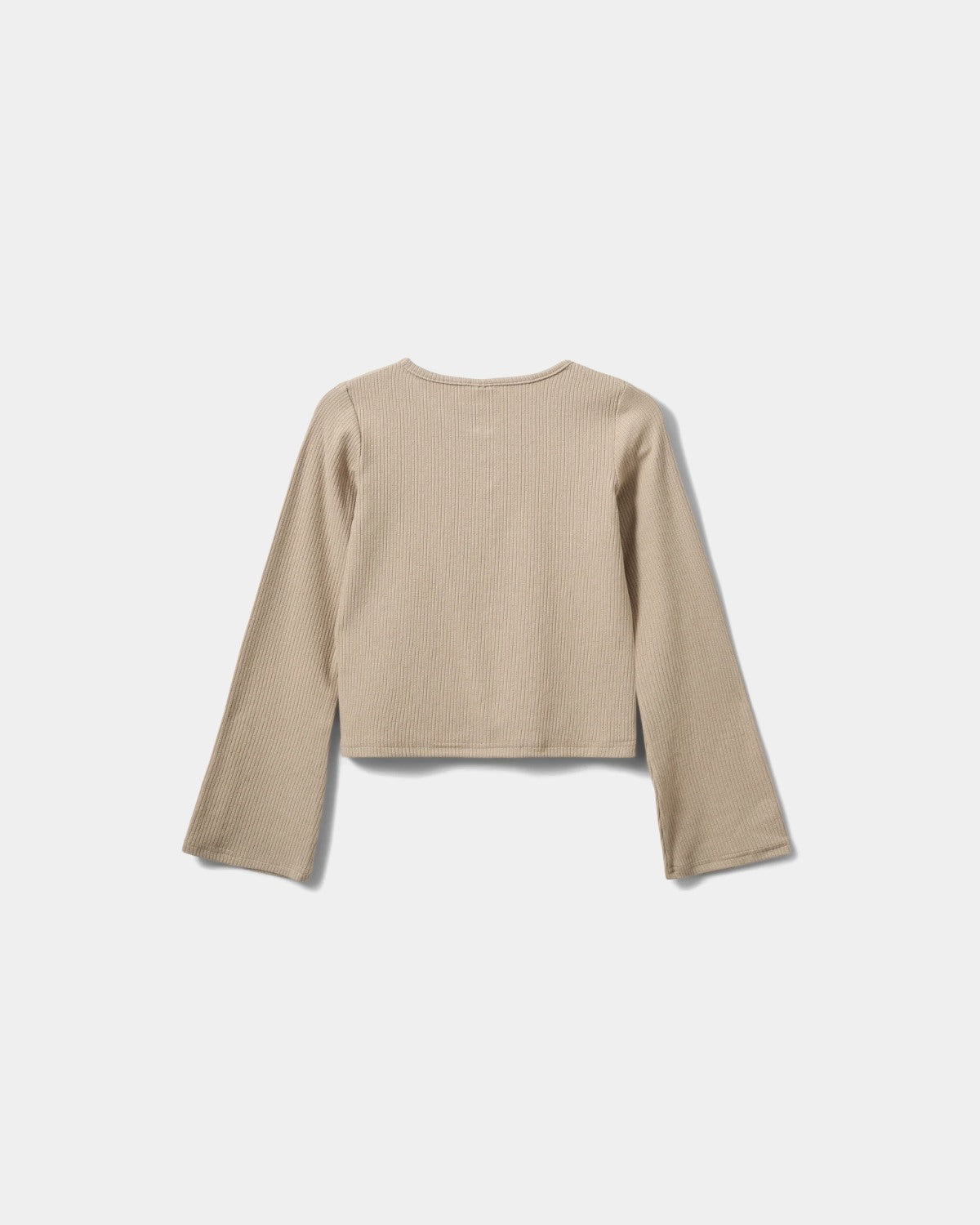sofie-schnoor-bailosy-langarmshirt-braun-viskose-ripp image 2
