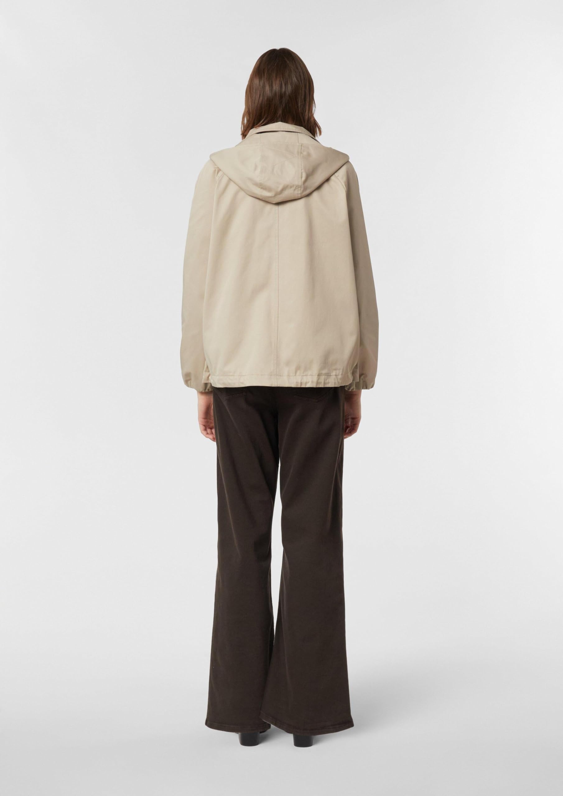 comma-outdoor-jacke-stehkragen-kapuze-gr-40-beige-bergang image 8