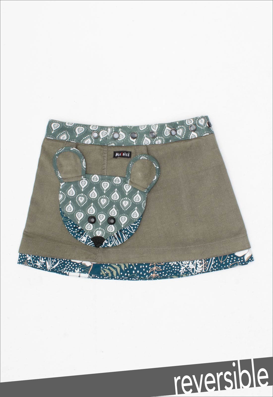 moshiki-hot-cookie-kids-2-wickelrock-cord-24cm-mousy image 2