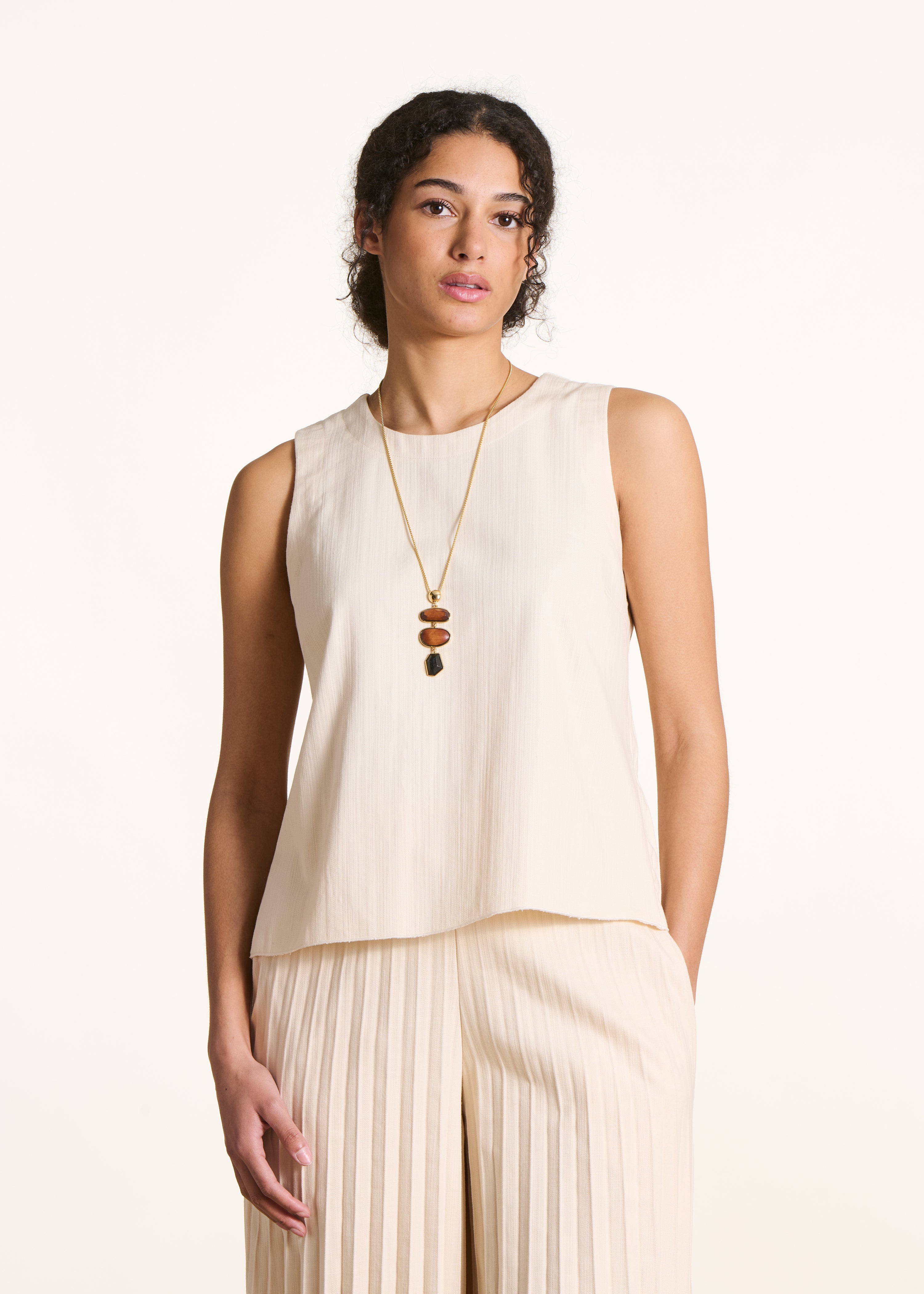la-f-e-marabout-e-denzil-top-ecru-denim-rmellos image 1